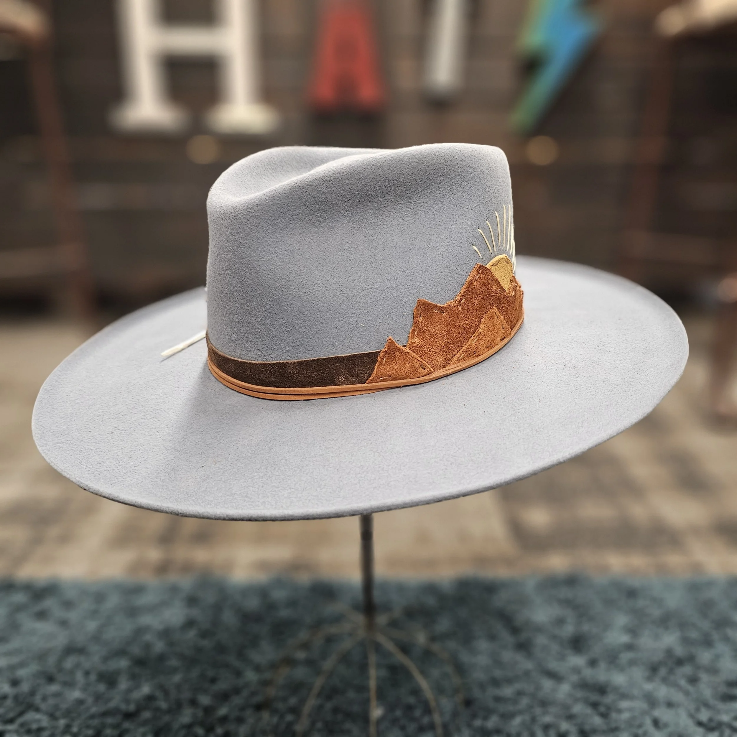 Teardrop Fedora: 6 7/8