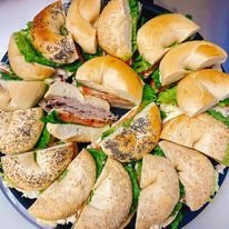 SB Milford deli sandwich tray on bagels.jpg