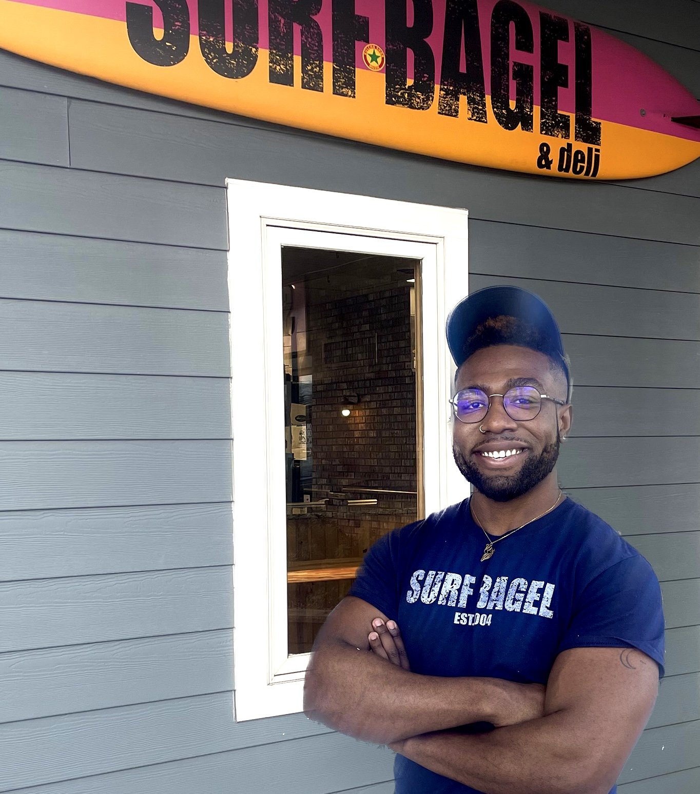TARRON COURSEY, MANAGER, SURF BAGEL MILFORD
