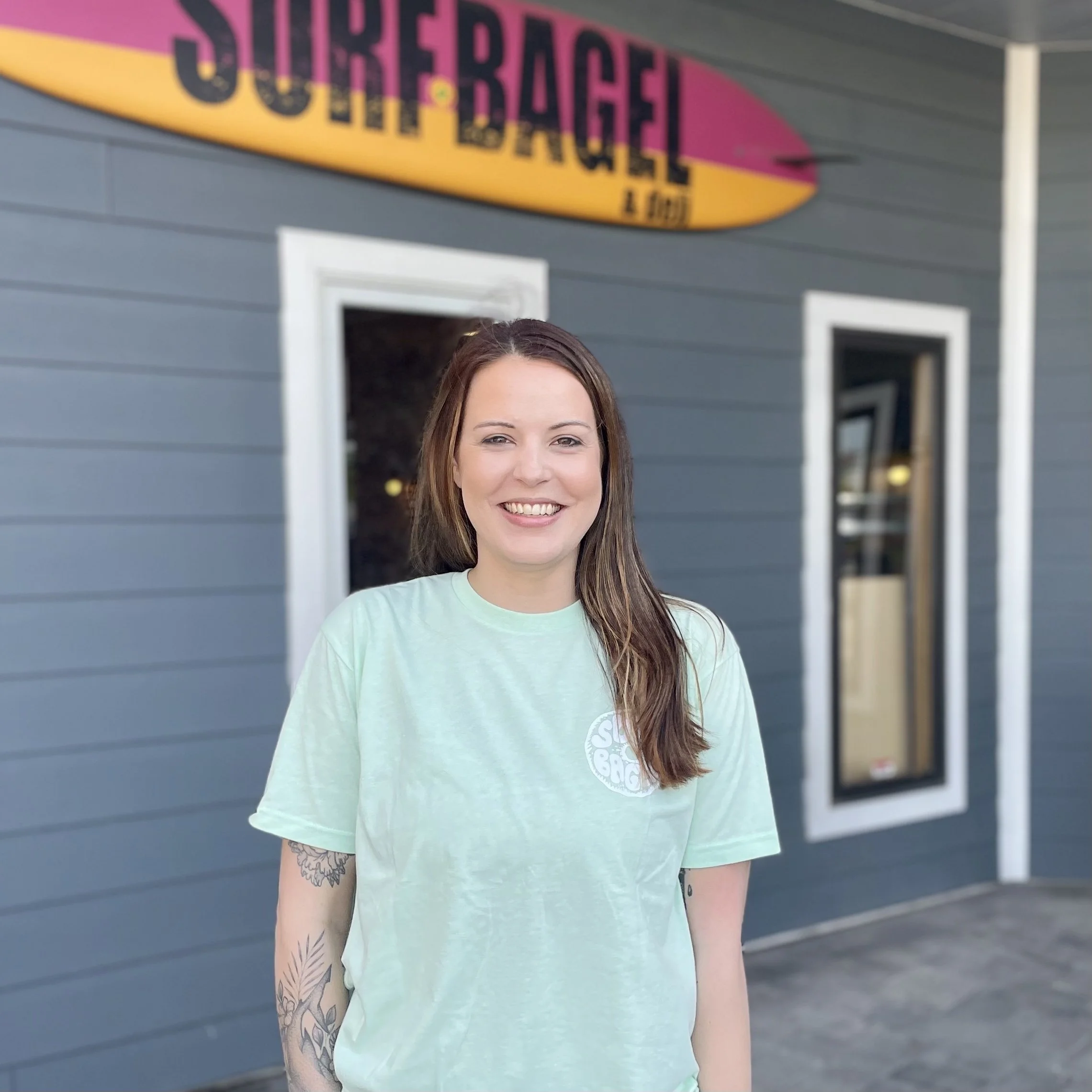  Lizzie Wood recognized as outstanding Surf Bagel General Manager