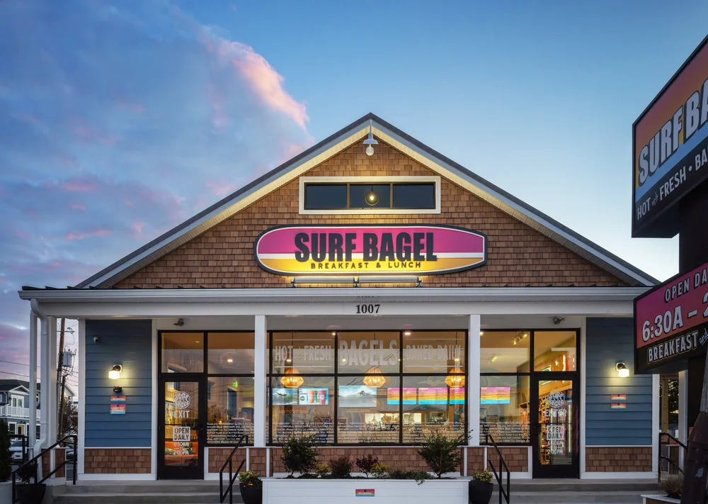 Surf Bagel Fenwick storefront at 1007 Coastal Hwy