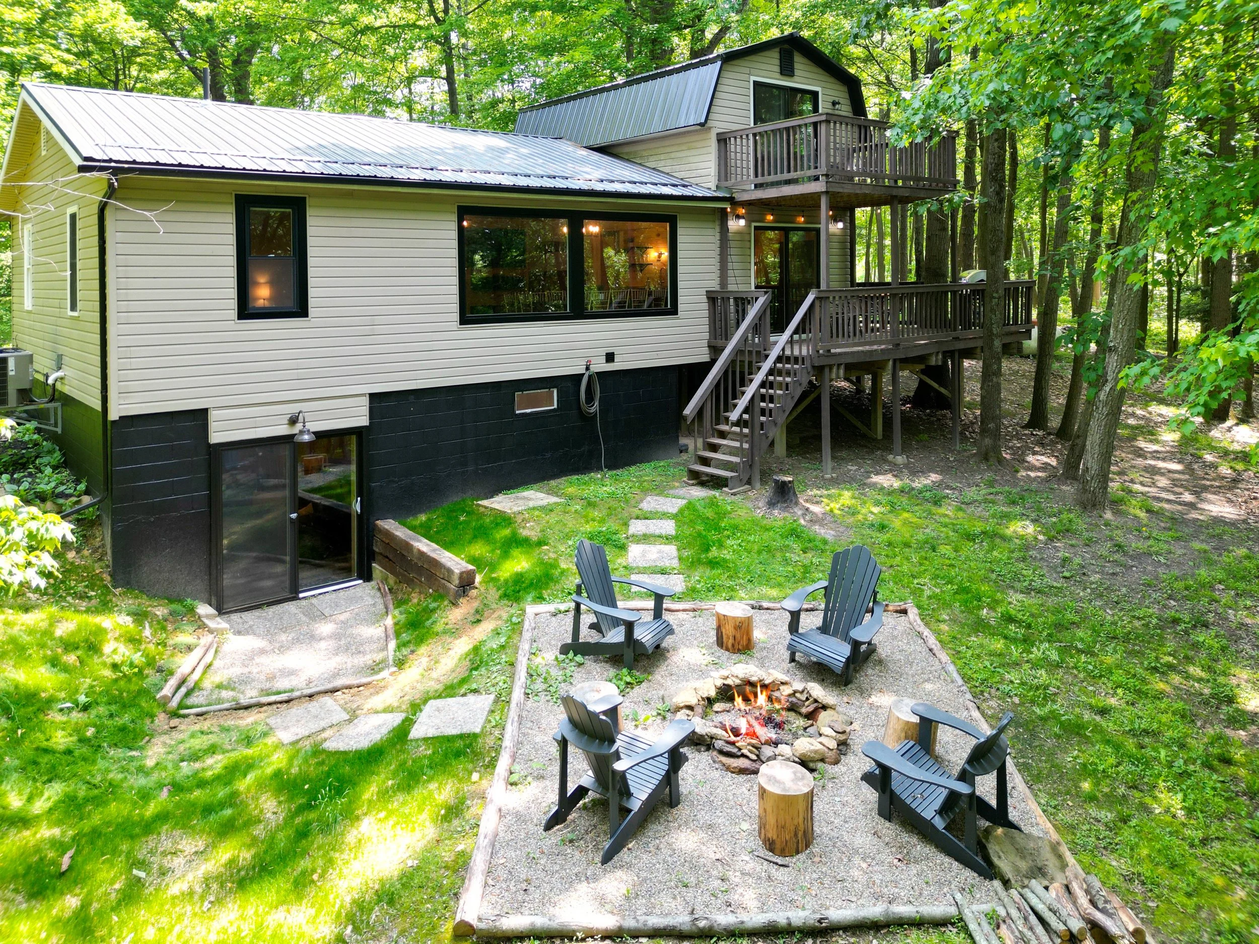 Notestone Cabin — The Woodlands at Hocking Hills