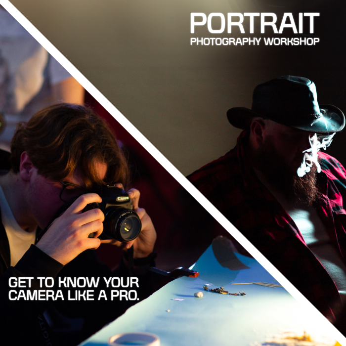 Both Workshops: Get to Know Your Camera Like a Pro & Portraits With Confidence | 12 & 13 August