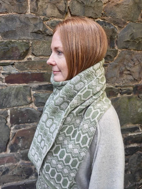 Strandhill Scarf- Sage & Stone