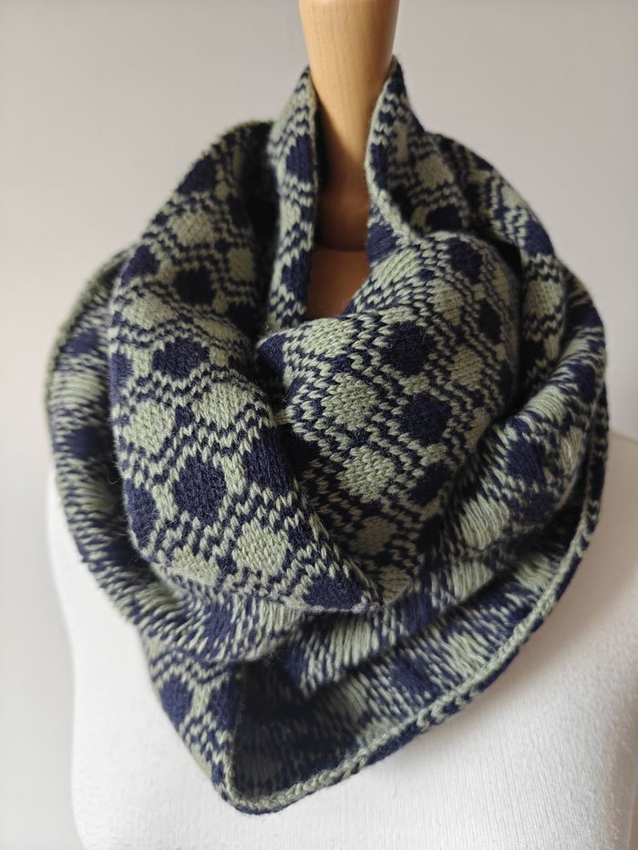 Downings-Double-wrap-Snood-Sage-Navy-mannequin-archipelago-knitwear-.jpg