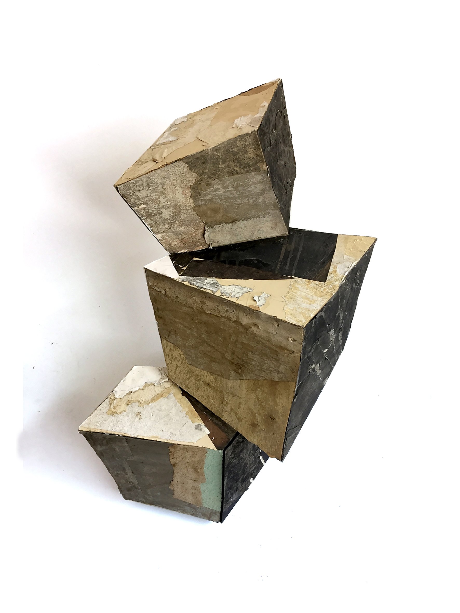 Title: Light behind the wall 01 //
55x40x85cm //
2019 // Private collection [DE]