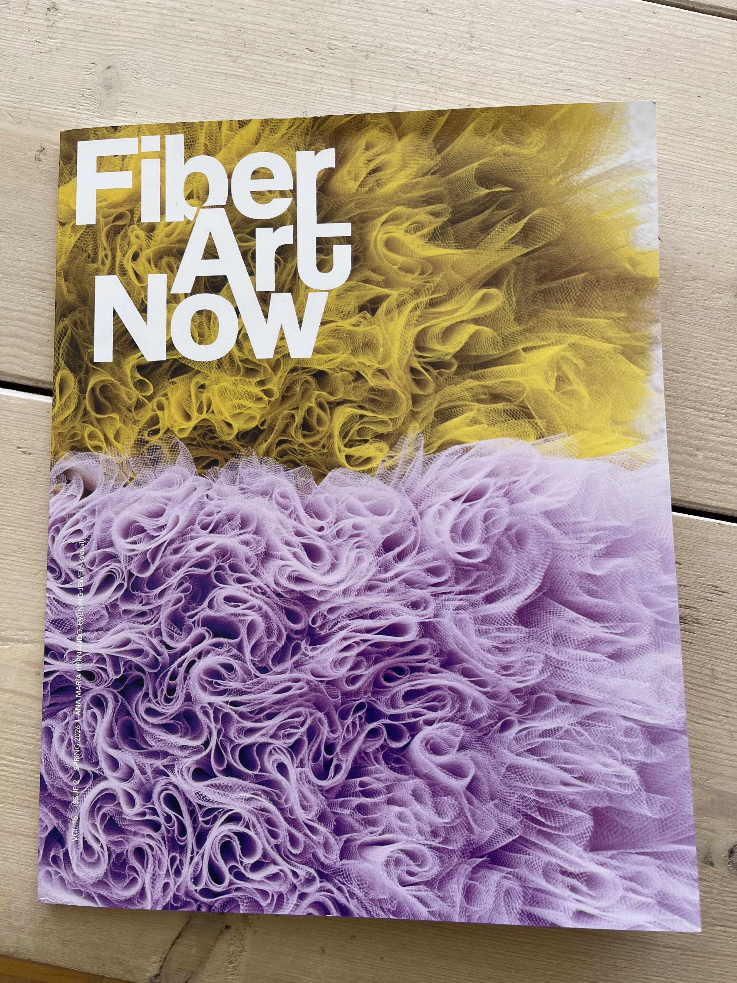 Article in Fiber Art Now (US)