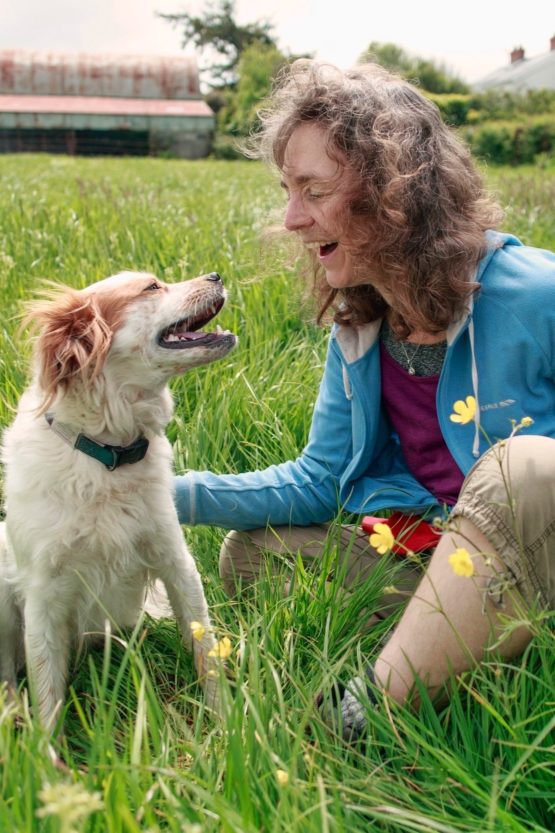 Image of a woman sitting outside with dog. Our online therapist provides support for caregivers in San Francisco, California 95014. Your caregiver fatigue is fixable. Call today to start online therapy in California. San Jose 95014 | 95120 |