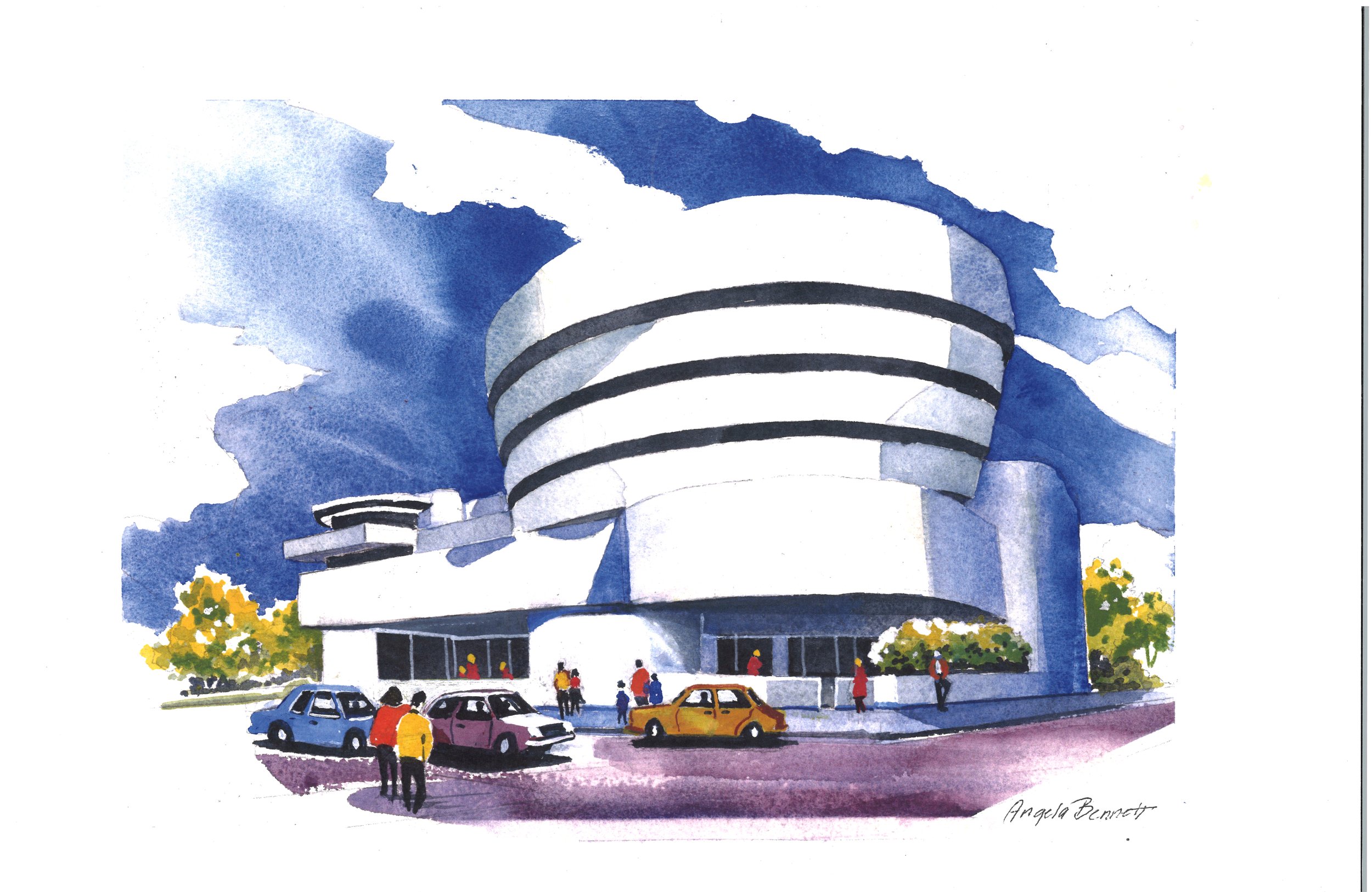 The Guggenheim Museum
By Frank Lloyd Wright