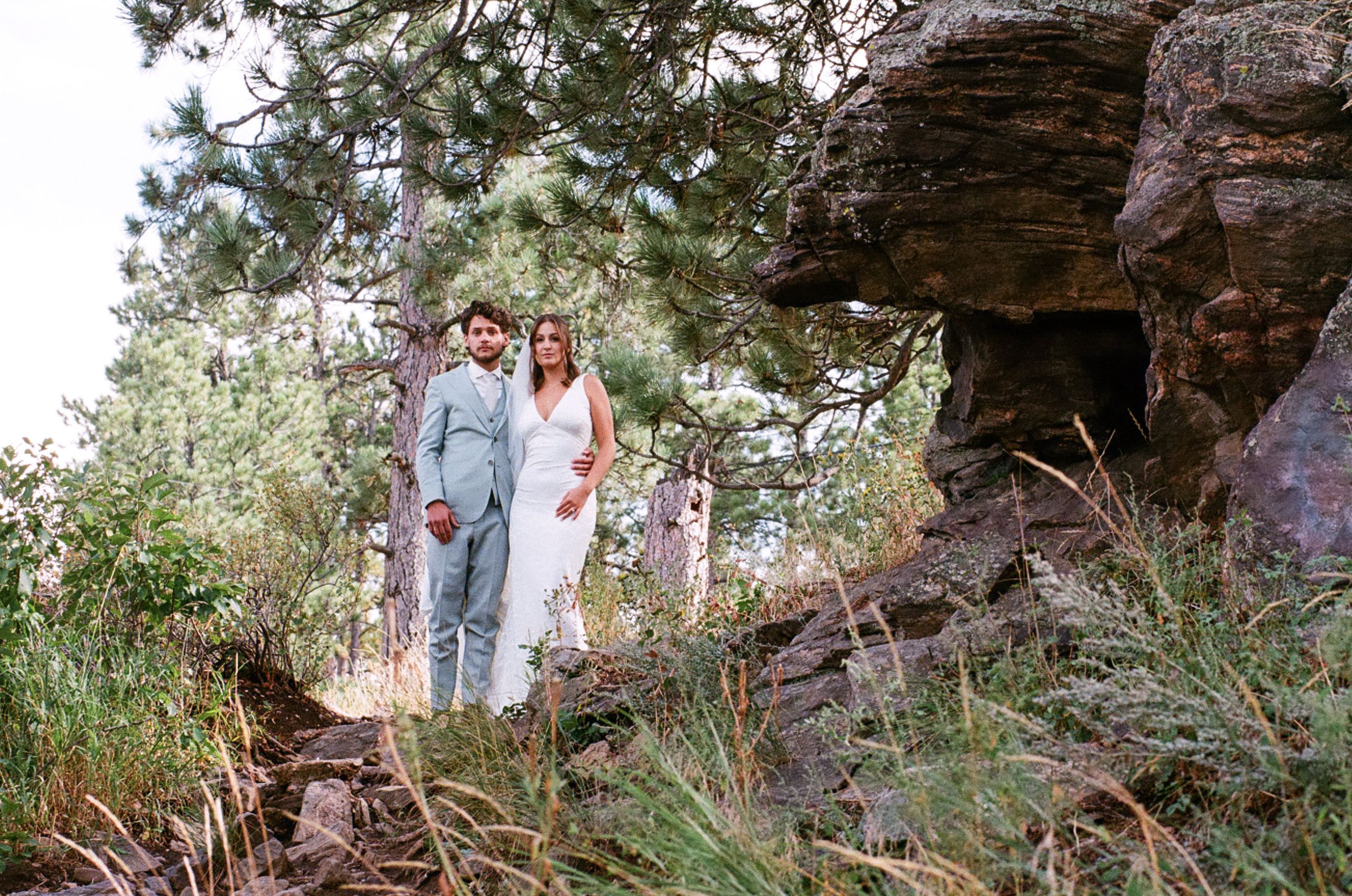 Film wedding photography Golden Colorado Berg Berg Photography