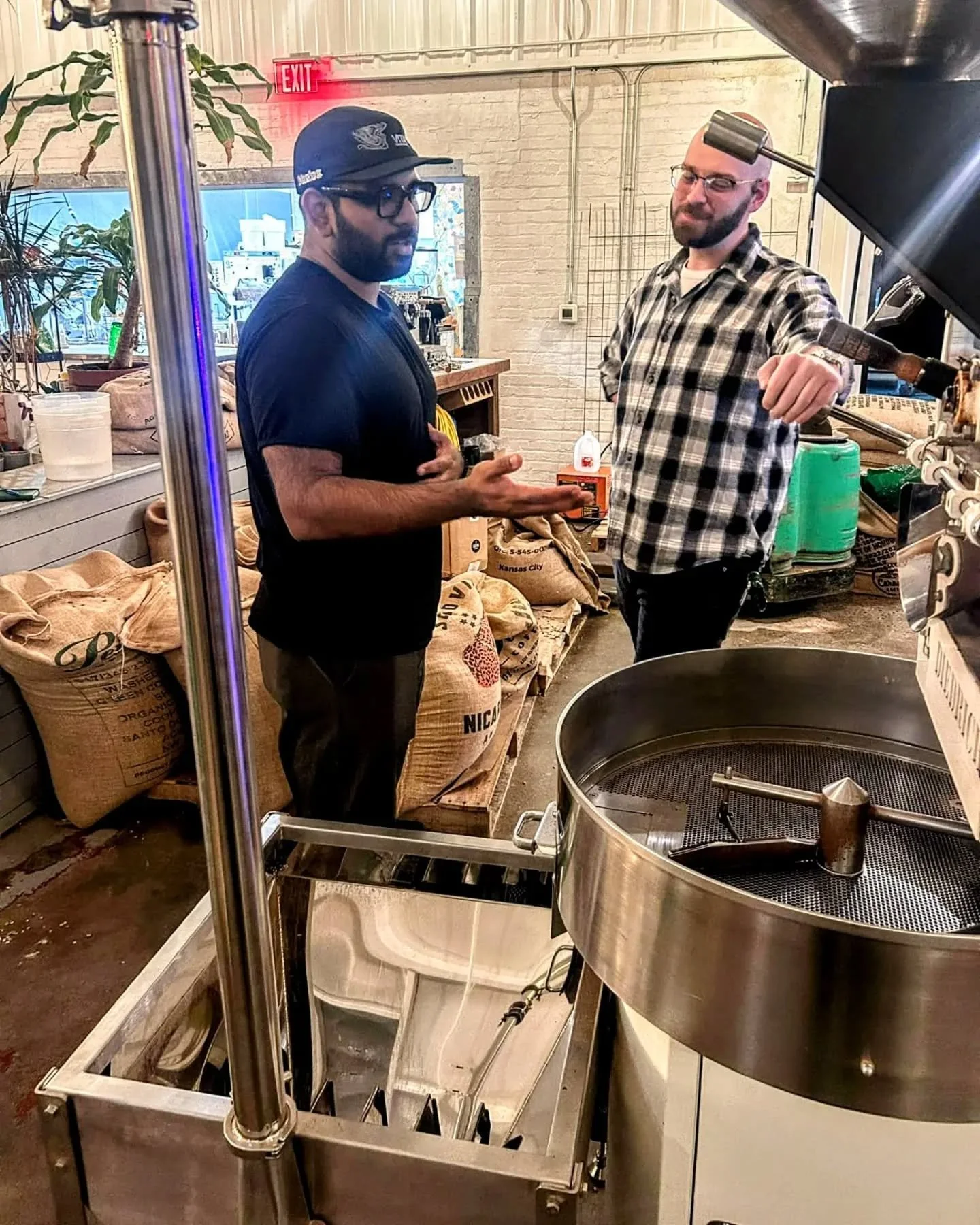 Got to work with Fort Smith Coffee Co (@fortsmithcoffeeco ) to help them improve their roasting processes and quality. By working together, we can improve our local coffee scene, build community, and better serve those we encounter. 
Thank you for ha