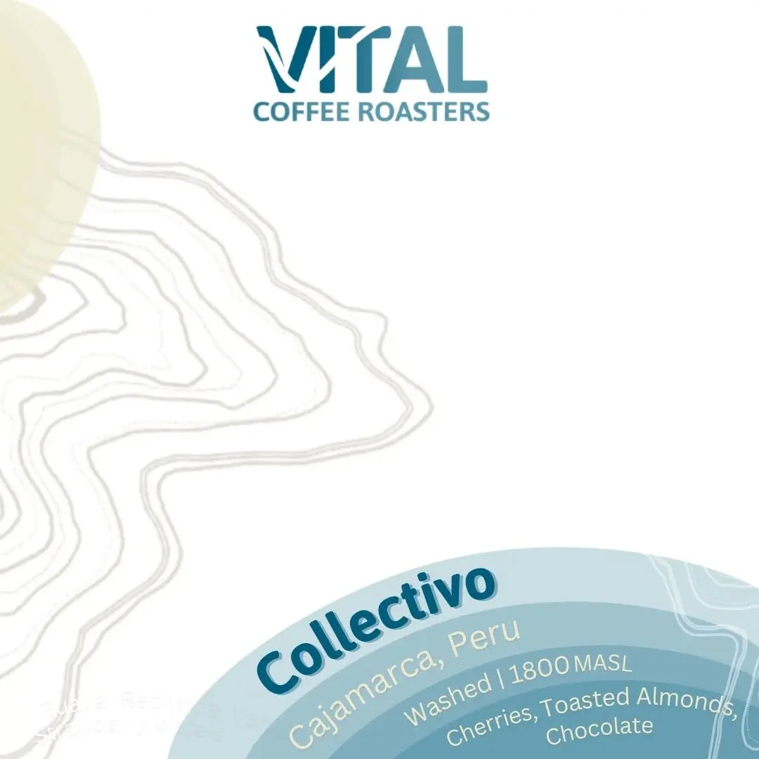 Origin: Peru
Region: Cajamarca
Producer/Farmer: Smallholder Farmers
Roast Level: Medium - Dark
Process: Washed
Varietal: Caturra, Bourbon, Pache
Elevation: 1600 - 1800 Masl
Tastes Like: Cherries, Toasted Almonds, Chocolate

Peru Collectivo, showcases