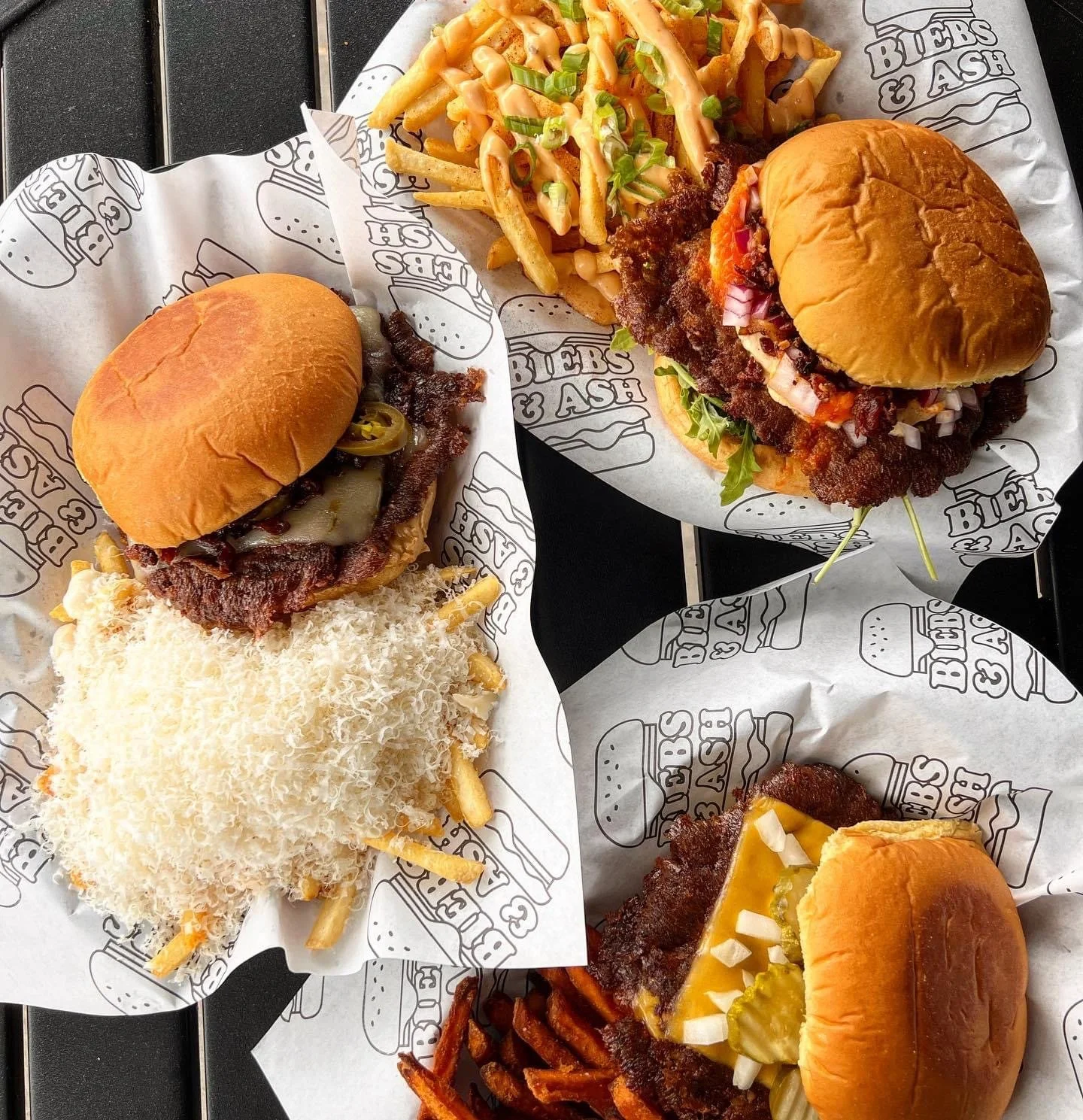 biebs & ash smashburger social