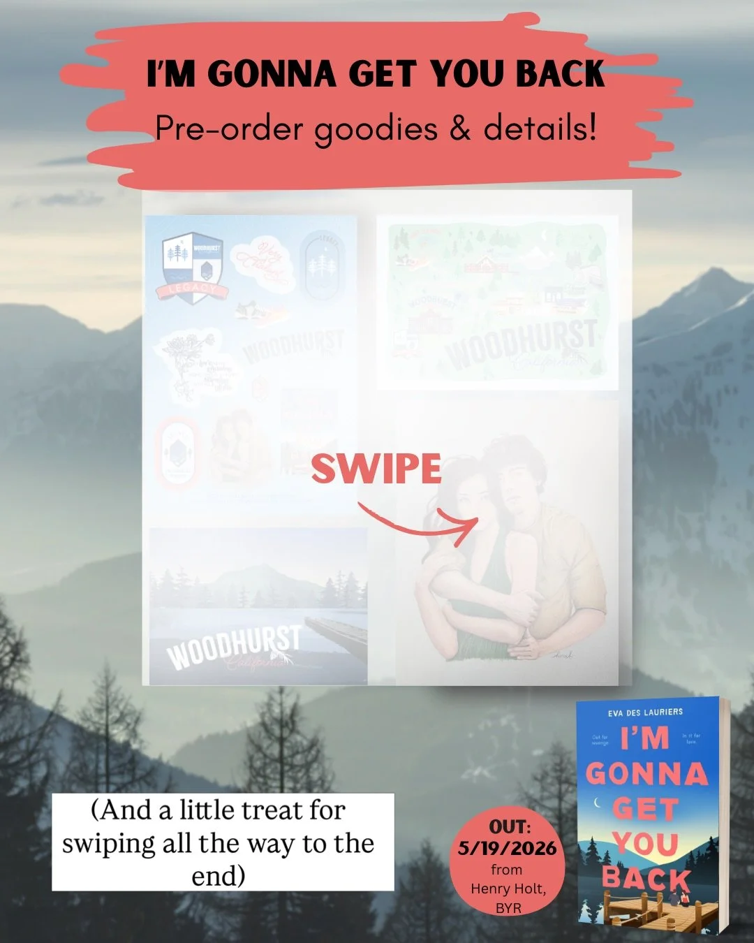 IM SO EXCITED for this book to be in that world, we&rsquo;re doing all the things - character art AND postcards AND stickers! 

Postcards and character art are included for everyone who gets the book before pub day (5.19) or requests it from their li