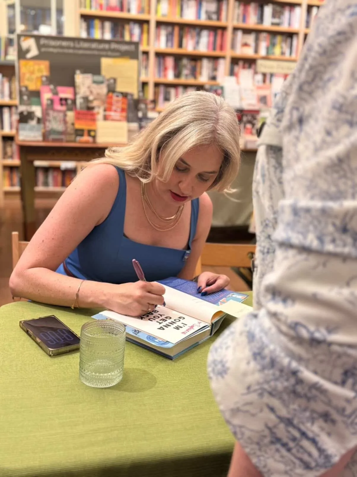 I highly recommend trying. The scariest thing, the hardest thing, has proven to be the most worthwhile. Seeing this book through has been so deeply satisfying and celebrating it with my beloveds has filled my heart to bursting. 

IM GONNA GET YOU BAC