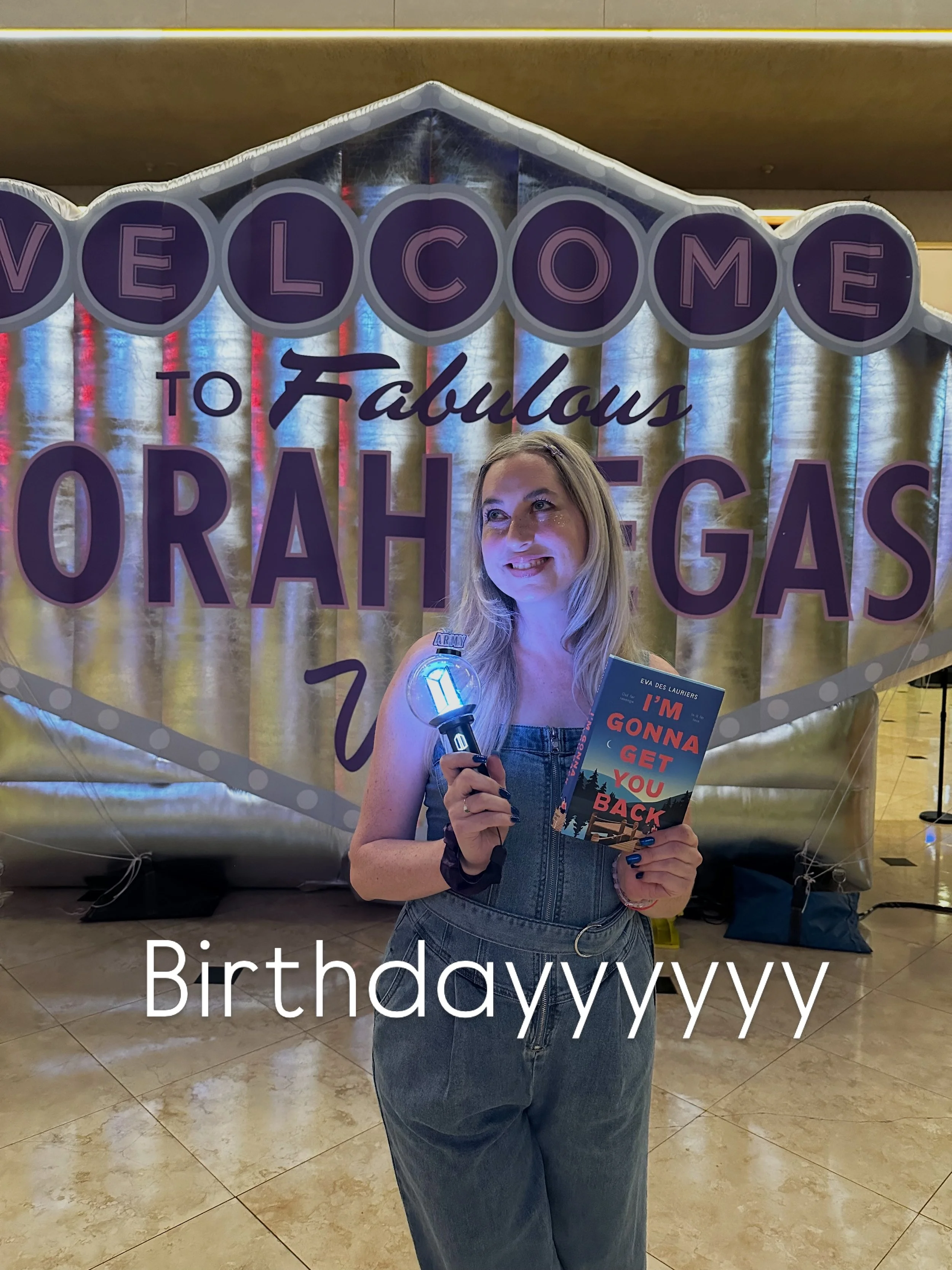 ✨She&rsquo;s the life of the party. 42 in her body ✨WHAT AN EPIC BIRTHDAY. In what has truly been a dizzying, magical, whirlwind of a week that would have been full enough launching my second book, I also saw BTS for the first time and it was EVERYTH