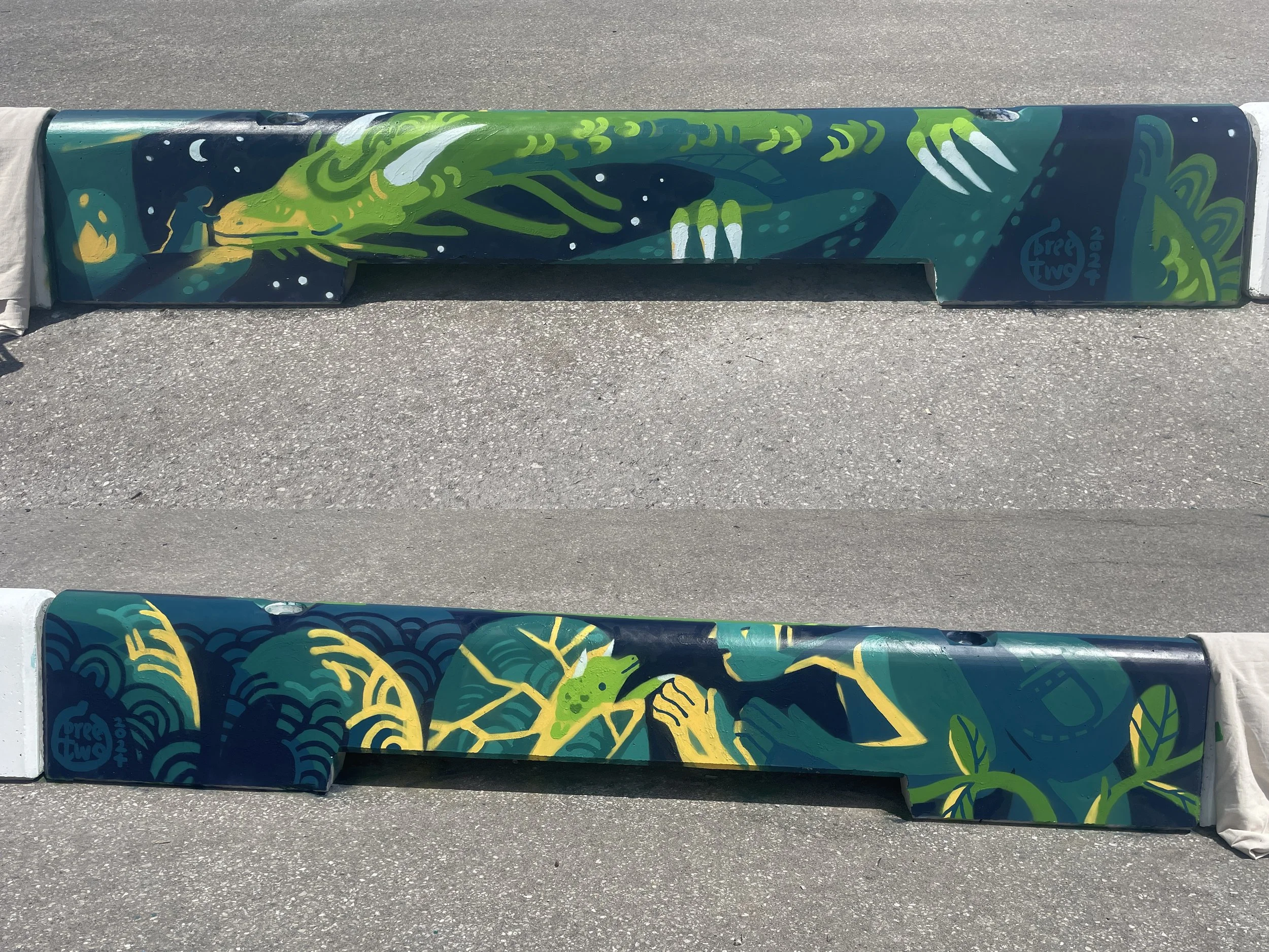 StART Bike Barriers: Two Adventurers