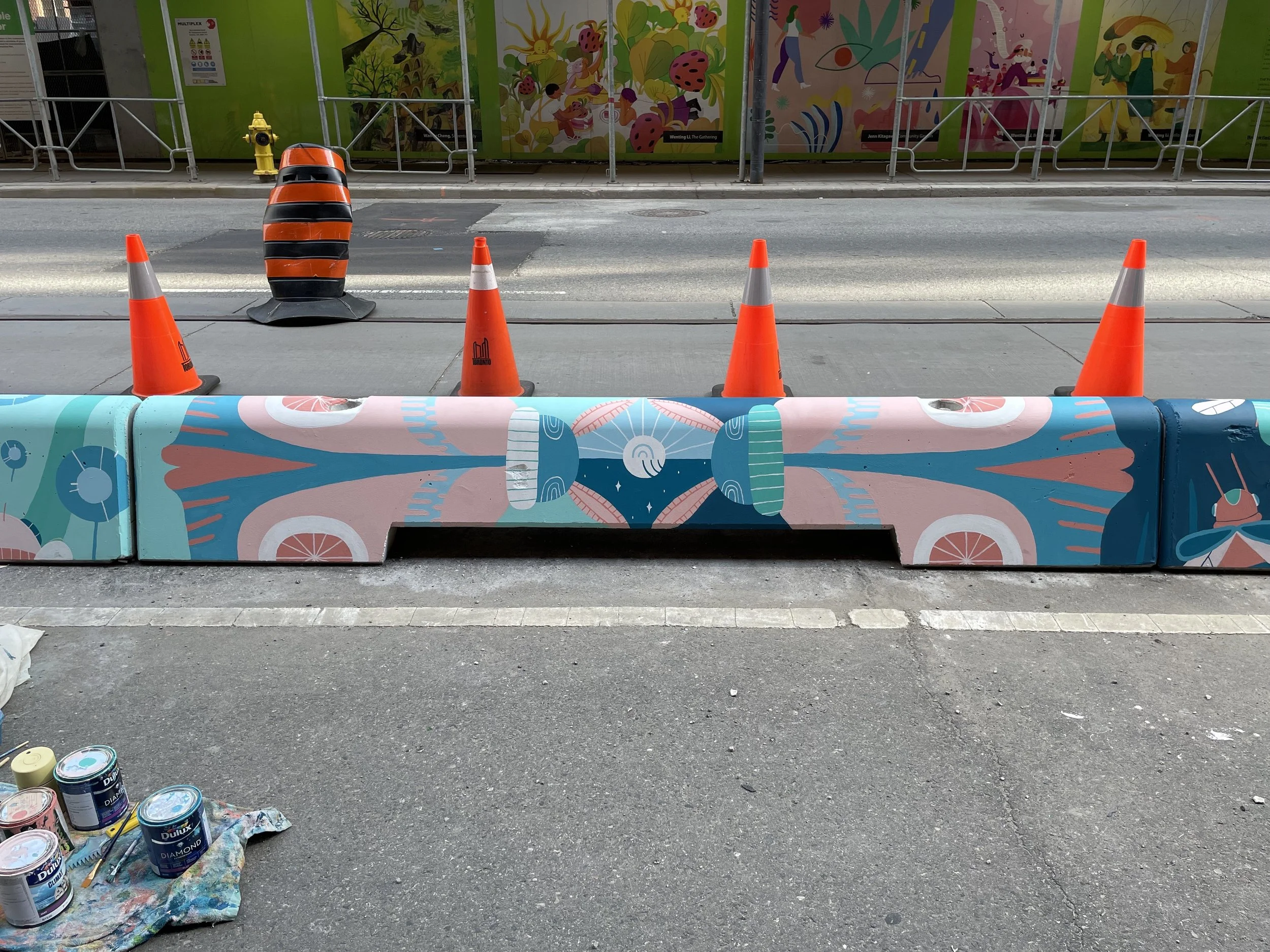 StART Bike Barriers: Friends in the Air