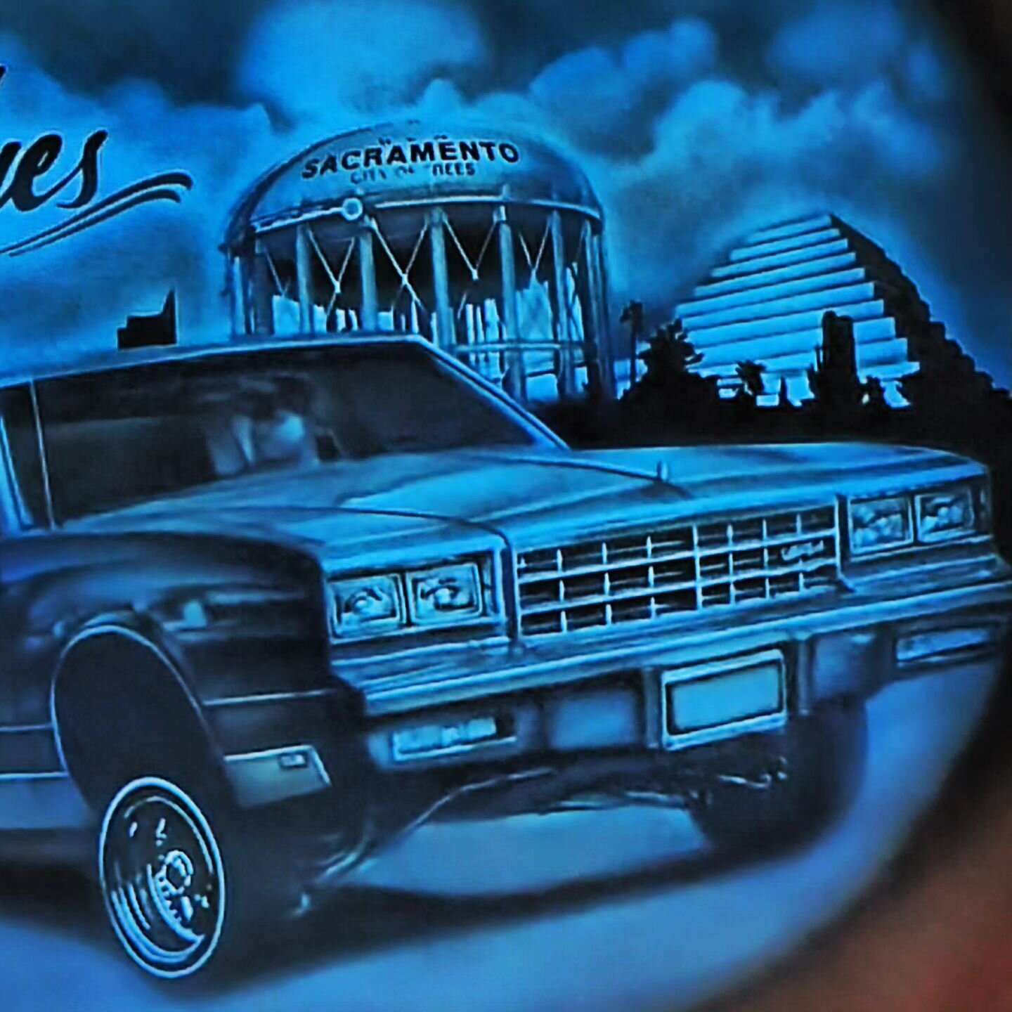 Throwback, airbrushed Monte Carlo firewall mural.

www.sunnytheartist.com 

#mural #lowrider #airbrush #montecarlo #candypaint