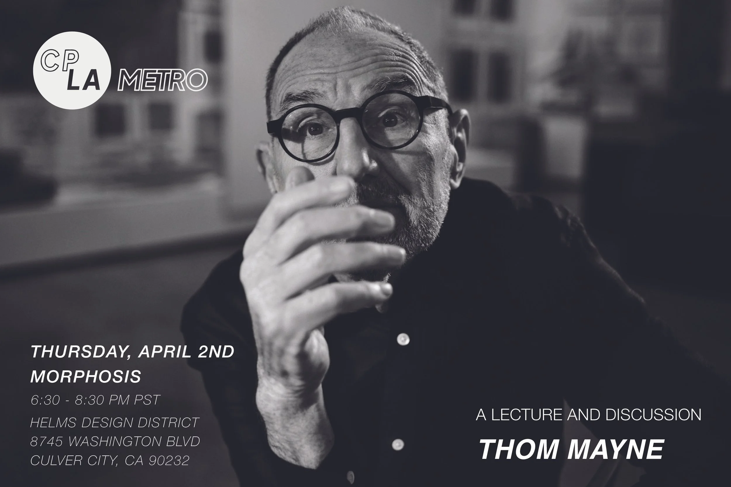 Tom Mayne Lecture