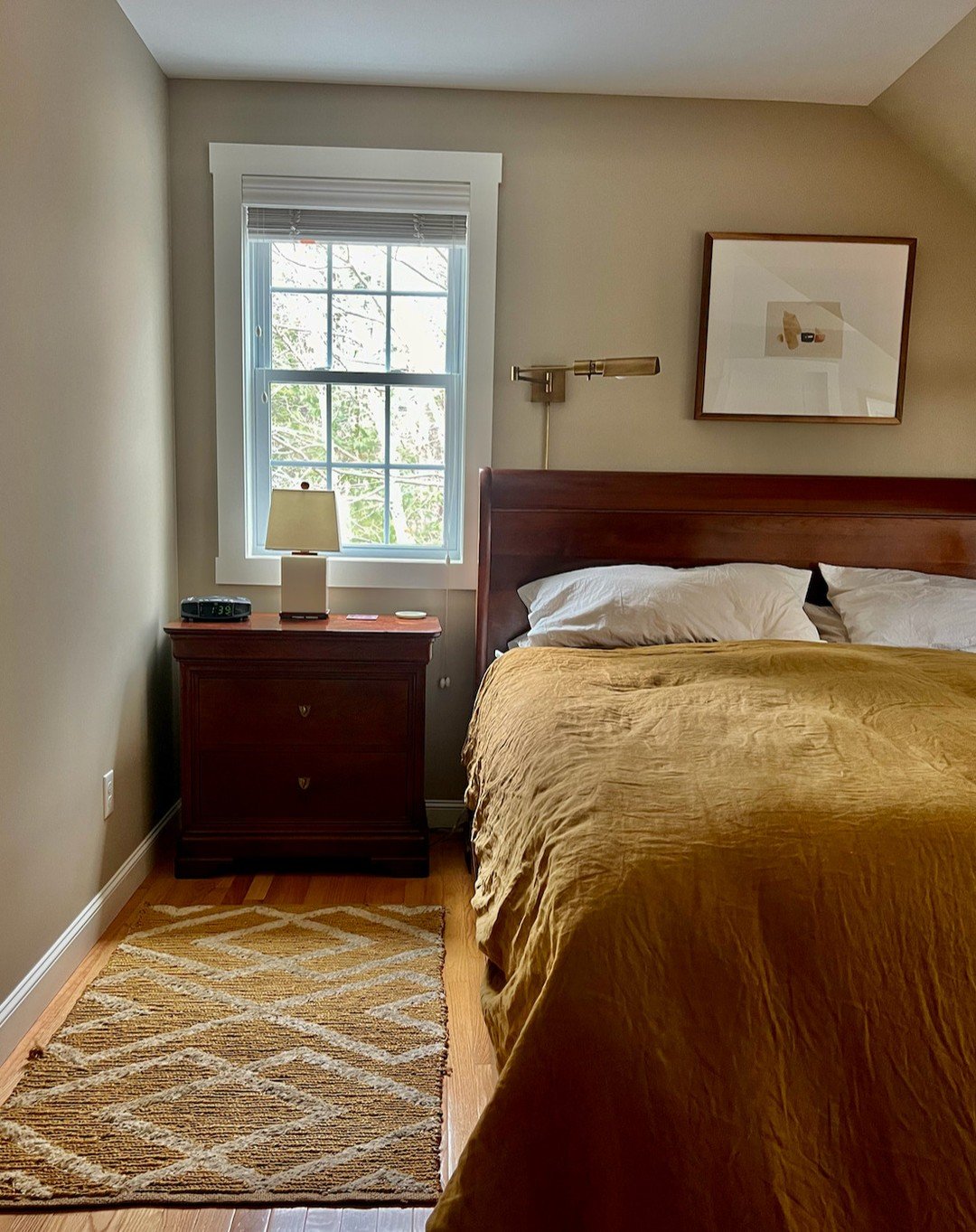 Warm wall tones for this Kittery, Maine home did wonders to bring the furnishings and decor together. The light was challenging, and these photos aren&rsquo;t the best, but I was pleased to see the results from a consult done in 2023. If you are stru