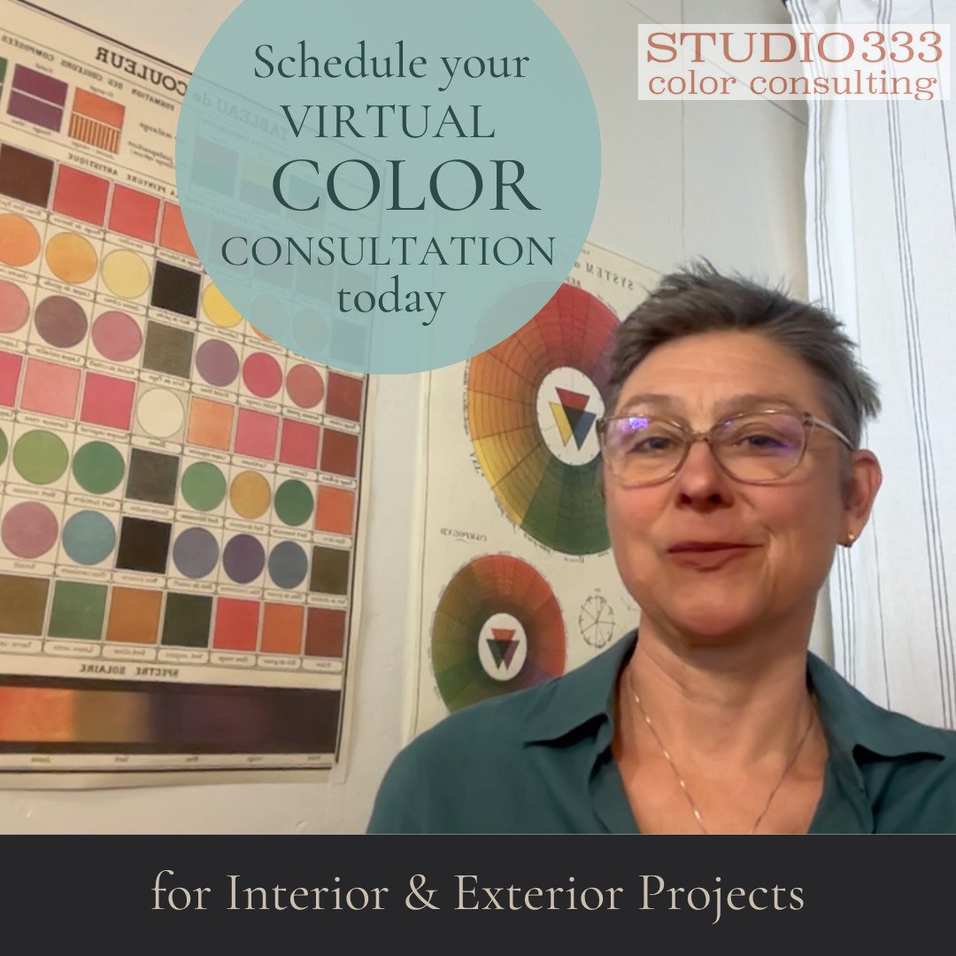 How does a virtual color consultation work?
1. We&rsquo;ll start with a short email or phone conversation to discuss the scope of your project, ask each other questions, and make a date to Zoom.
2. Gather your inspiration: Whether a Pinterest board, 