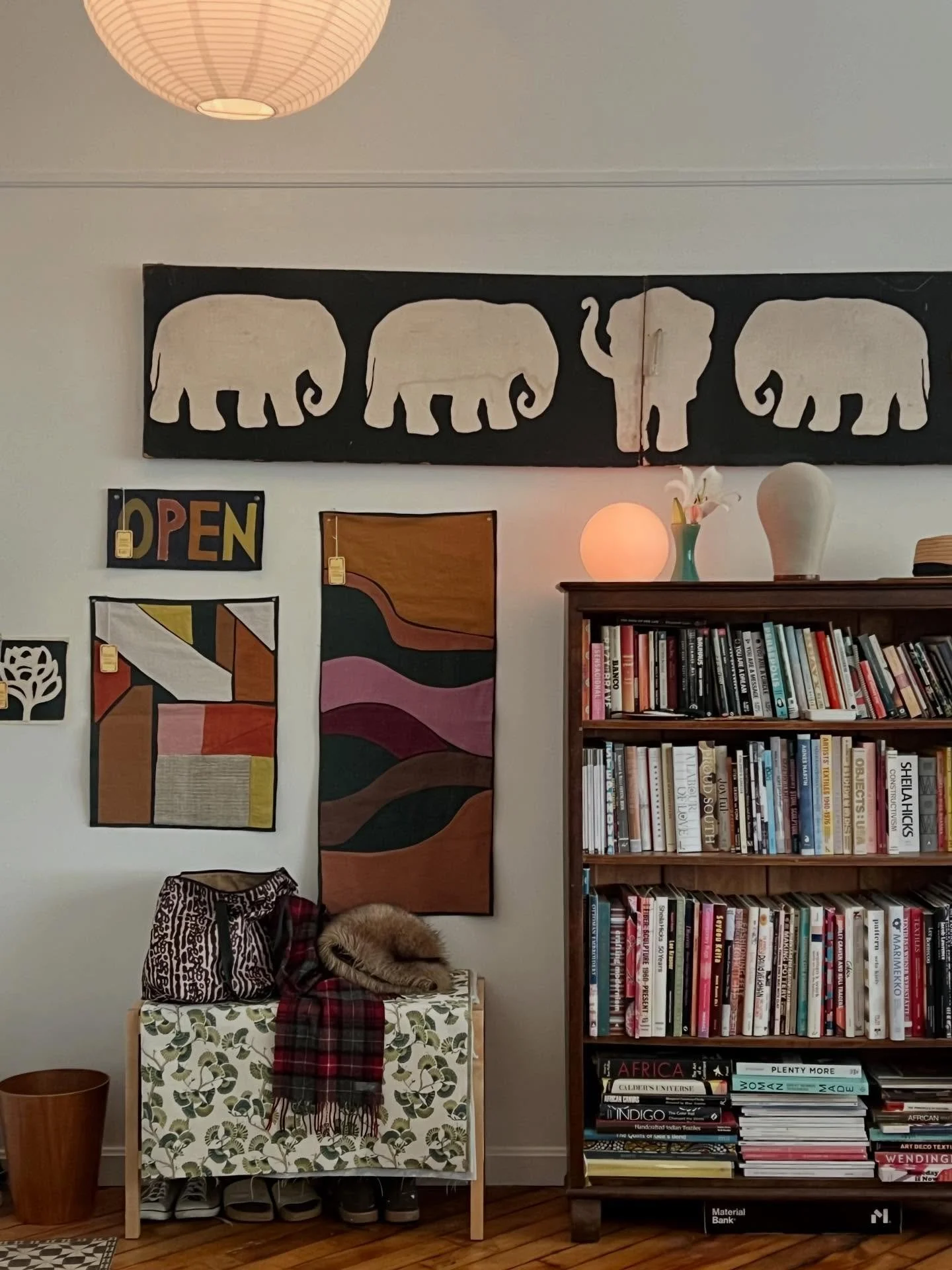 Getting ready for today&rsquo;s open studios at Safeway.  Come by and say hello!
135 McDonough St, Portsmouth NH 2-6 pm