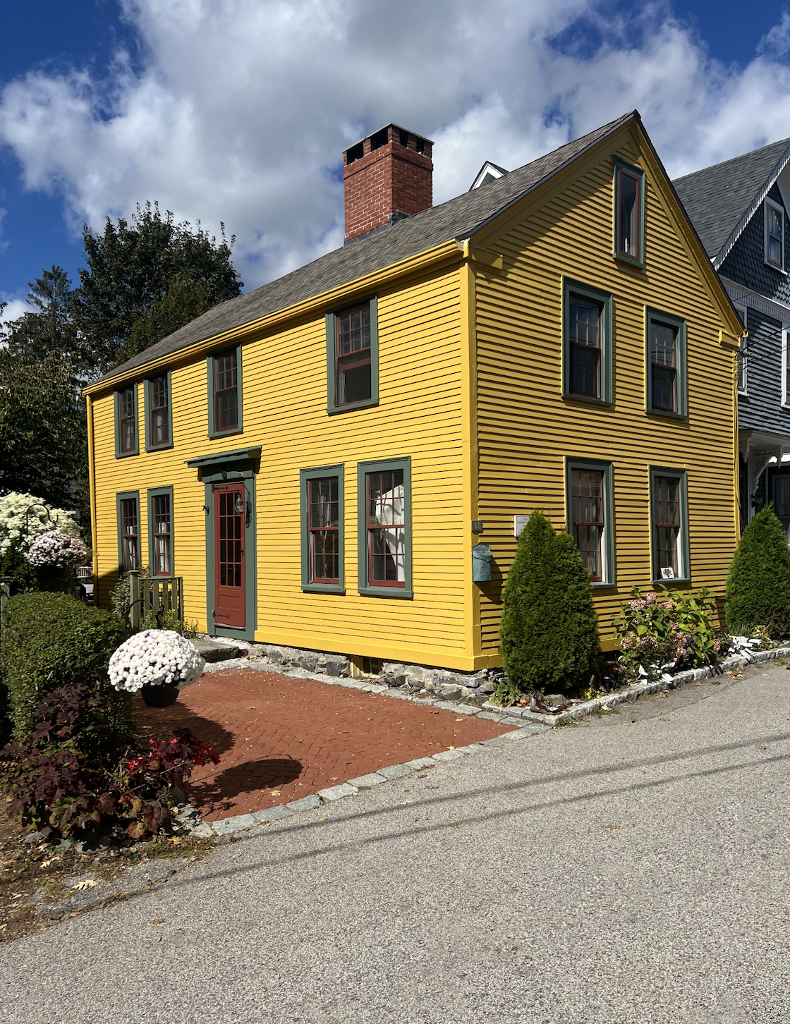 Refreshing a historical home with vibrant color.