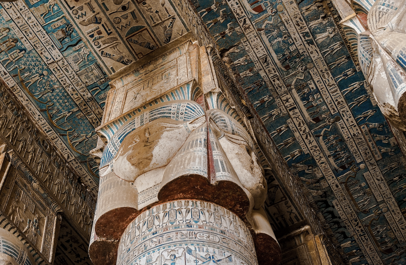 xxxDay6_goddess Hathor, Dendera temple complex_stock-photo-the-capital-of-the-column-is-in-the-shape-of-the-ancient-egyptian-goddess-hathor-dendera-temple-2394640723