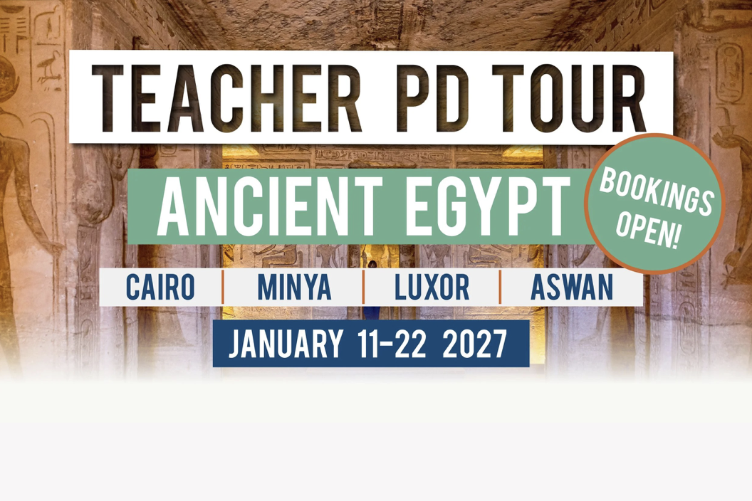 NEW -  Professional Development Study Tour!