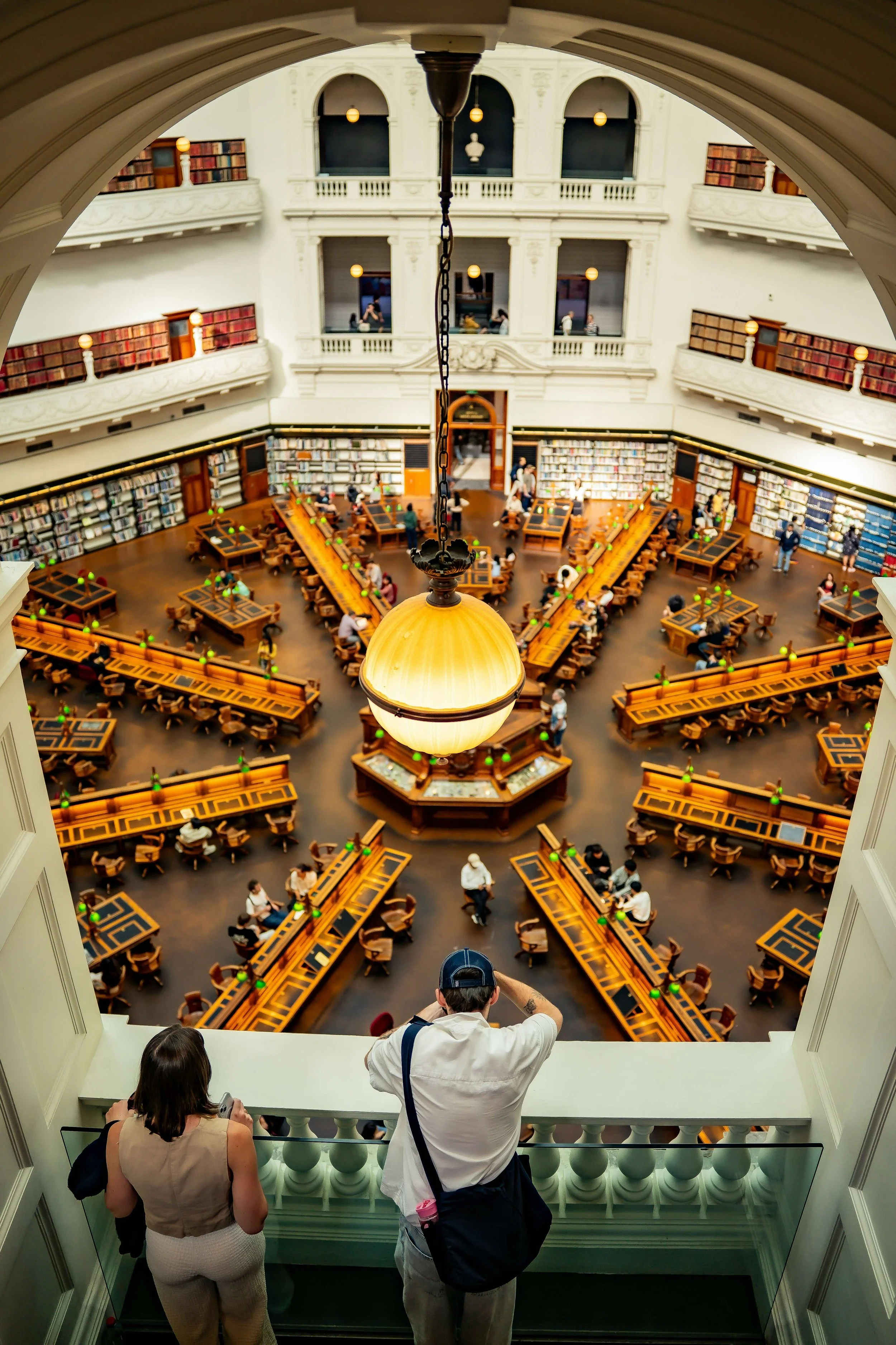 International students touring an Australian university campus on a Libertas Travel Education Australia inbound program exploring HSC-to-university pathways