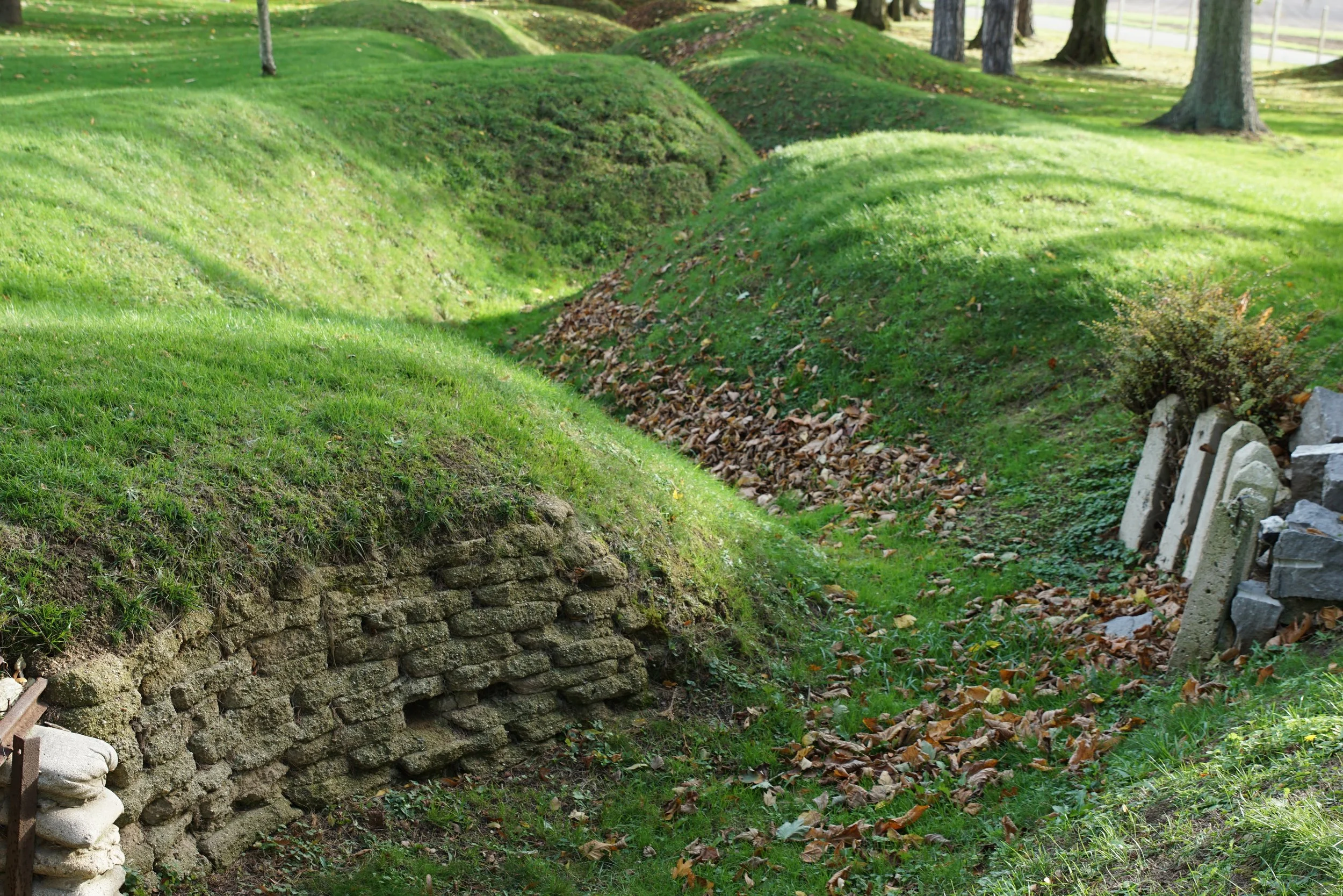 somme shutterstock_2360197763Trenches at Beaumont-Hamel, Peronne, Somme, Hauts-de-France, France.jpg