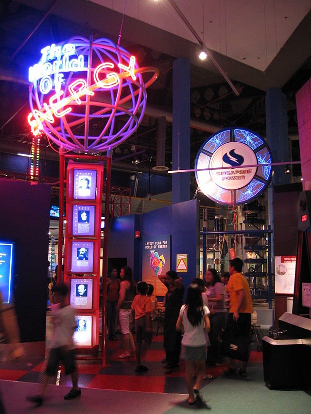 Singapore_Science_Centre - Modern science museum building. Interactive exhibits inspire learning and discovery.