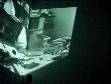  Detail of Moving Projection, Three Channel Video Installation  Landesmusuem Joanneum, Graz, Austria, 2000 