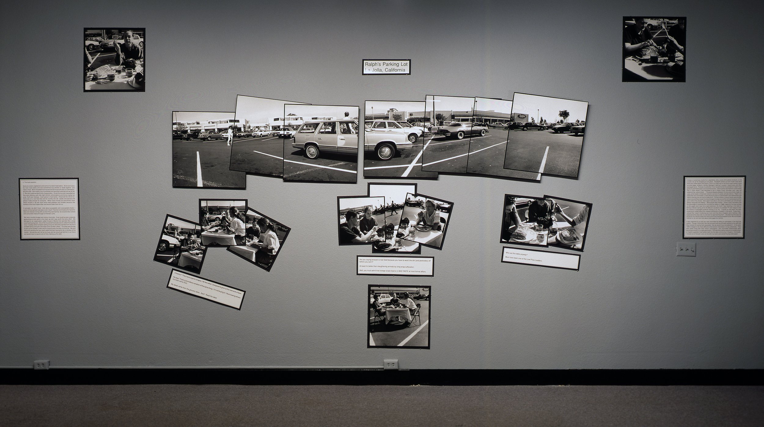  The food question, Installation, San Diego, 1990 