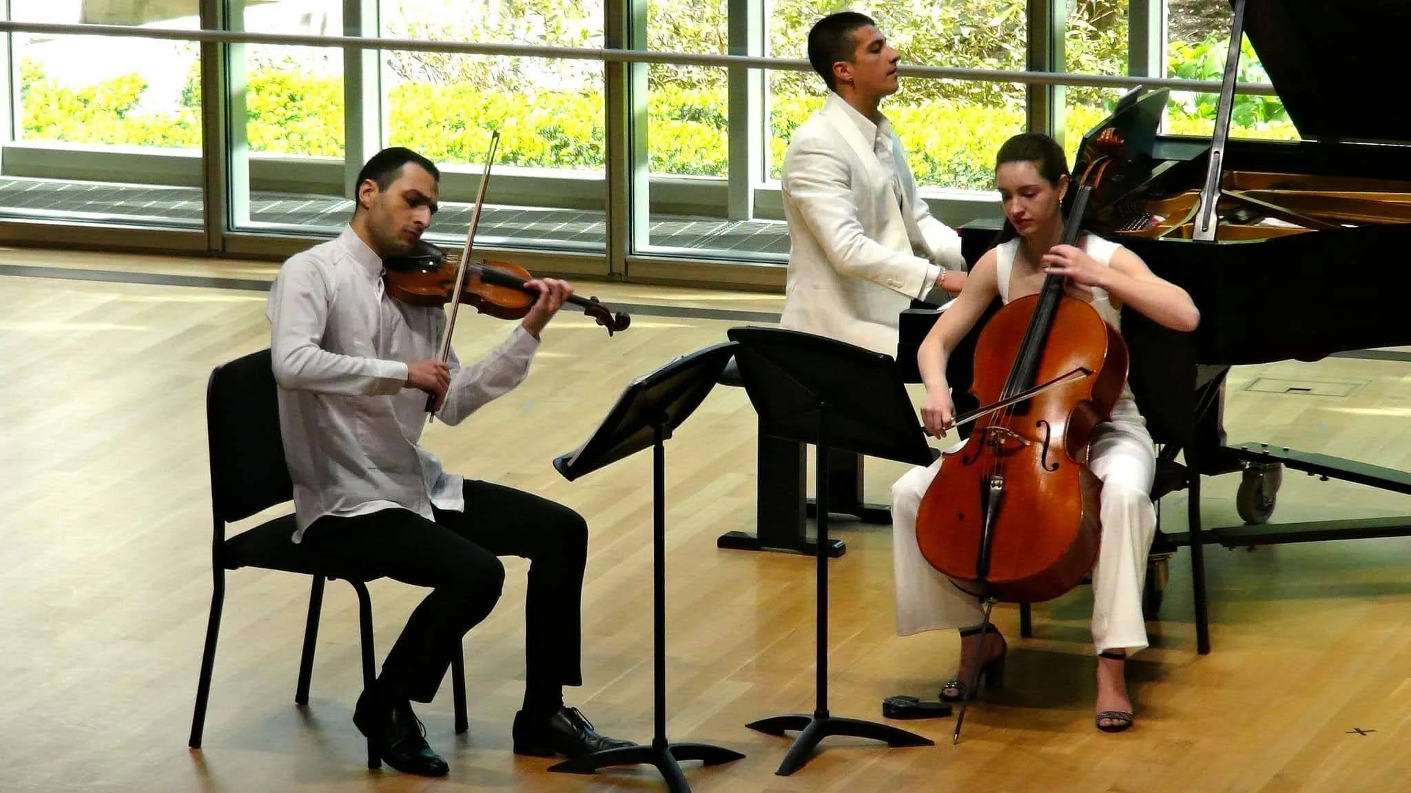 Haig Hovsepian with The Talos Trio