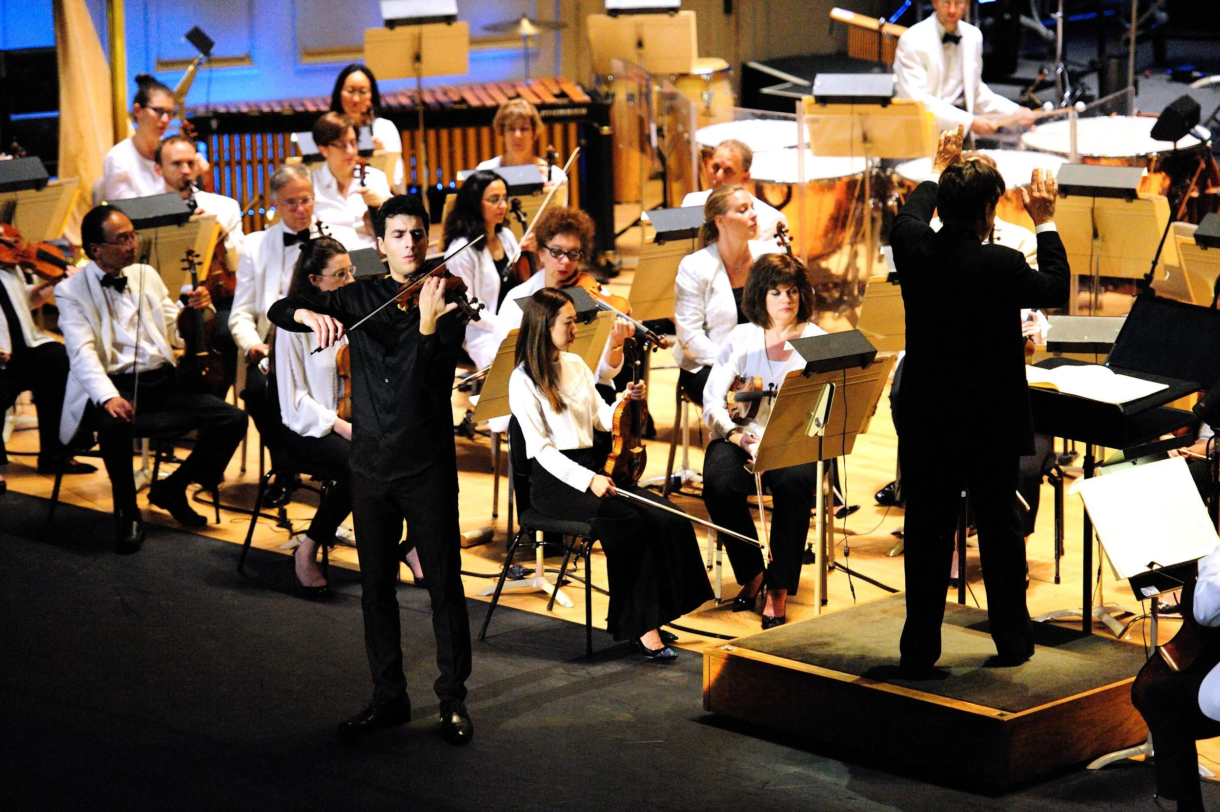 Haig Hovsepian performing with Boston Pops