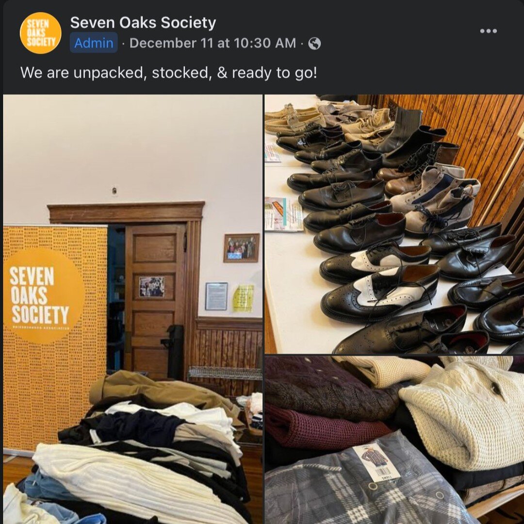 Service and giving back is a cornerstone of building community. 

At the second annual Seven Oaks Society Coat drive we handed out Hundreds of cold weather clothing items to keep our neighbors warm this winter. 

I am grateful for what we have been b