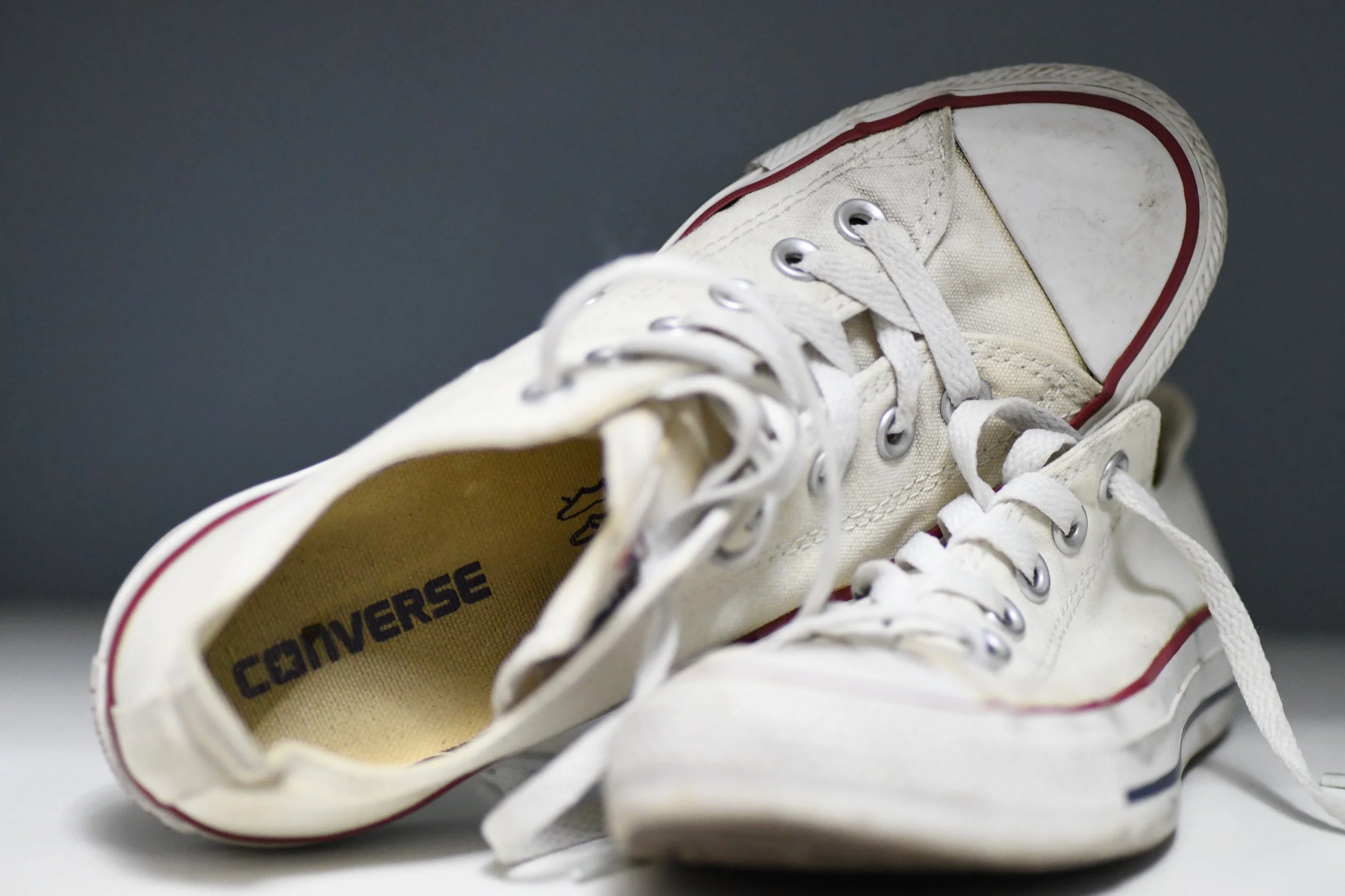 Worn Converse