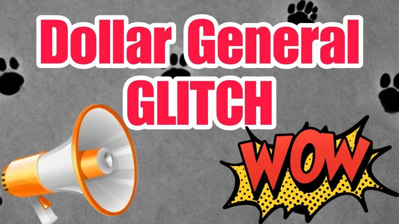 GLIIIITCH at Dollar General!!!