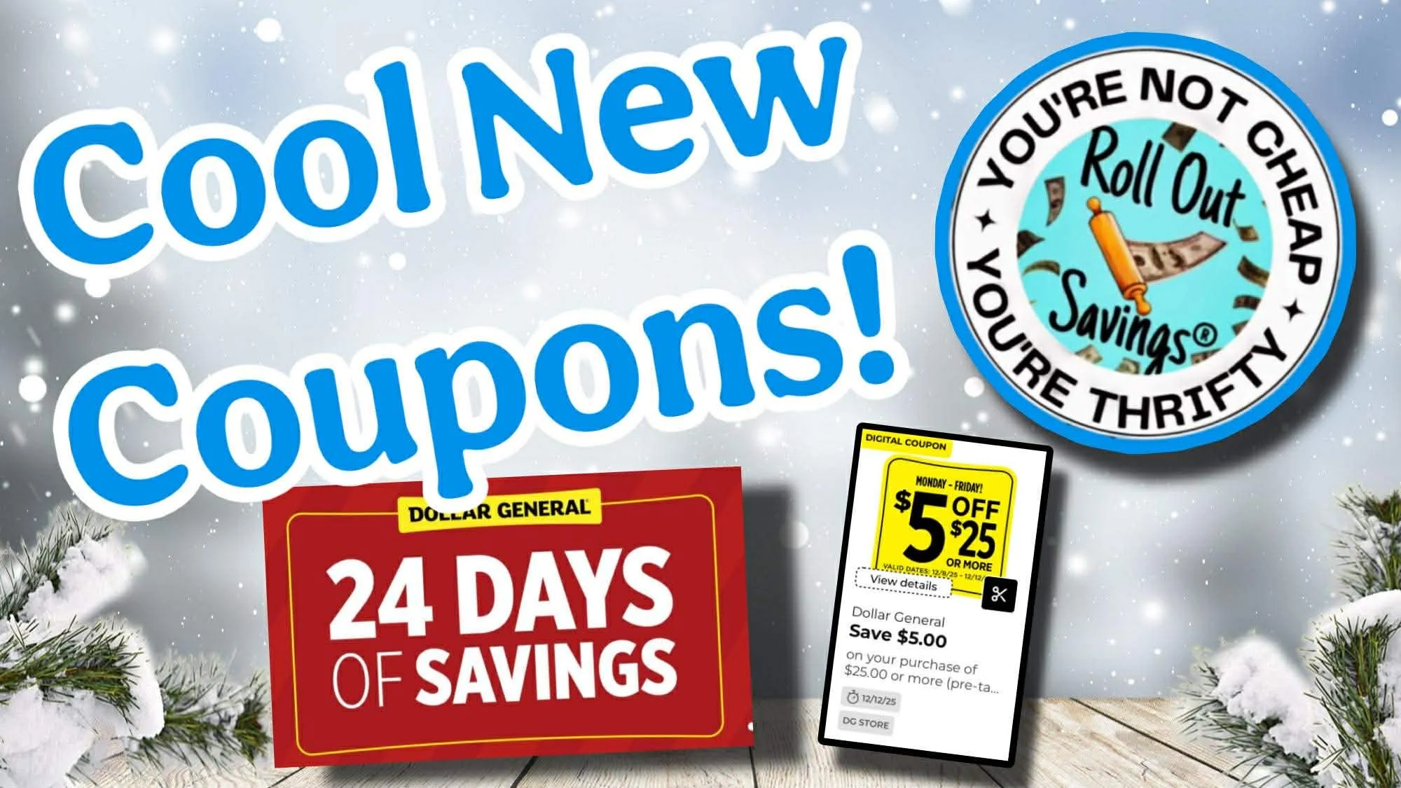 Coupon Matchups- DG 12/7/25 