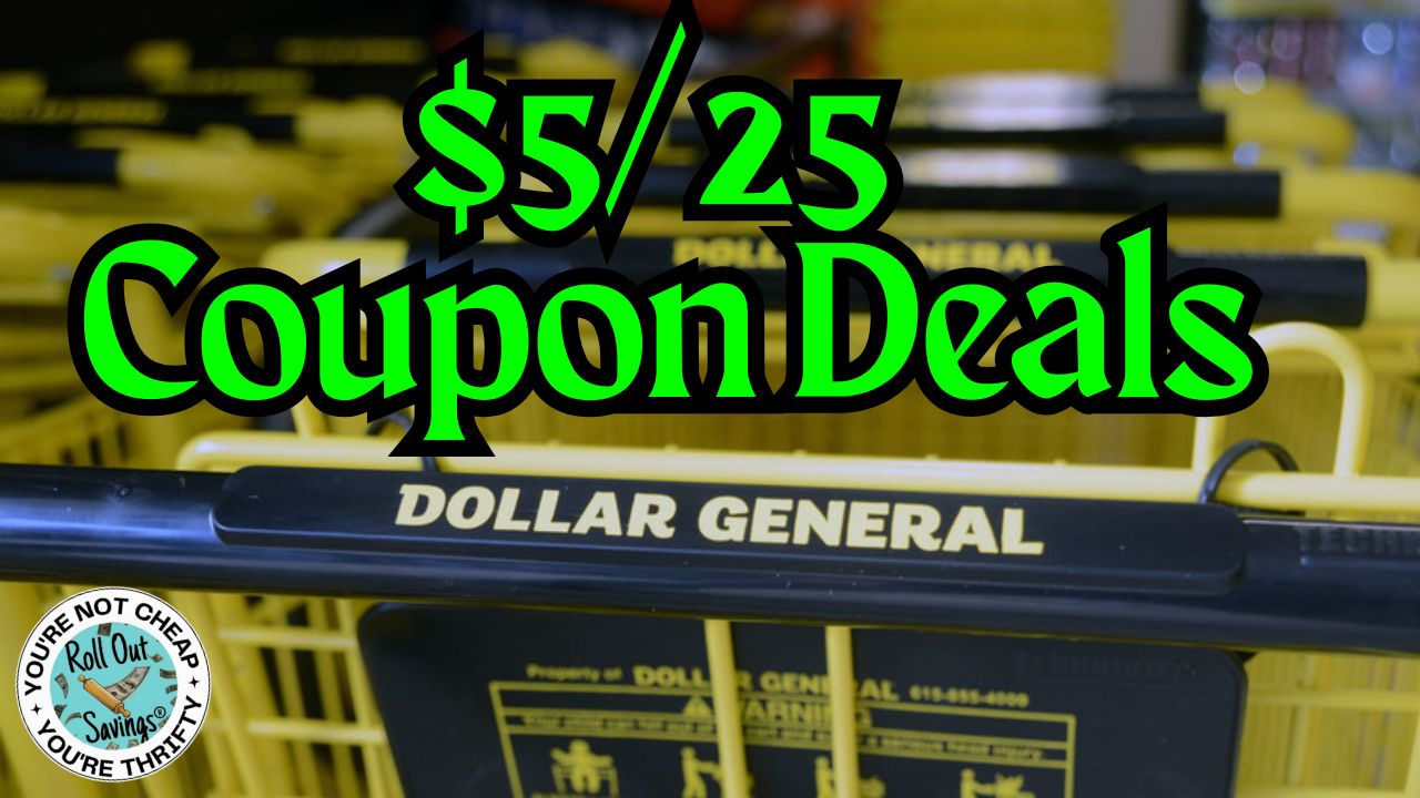 Dollar General Coupon Deals: Any Day through December 13th