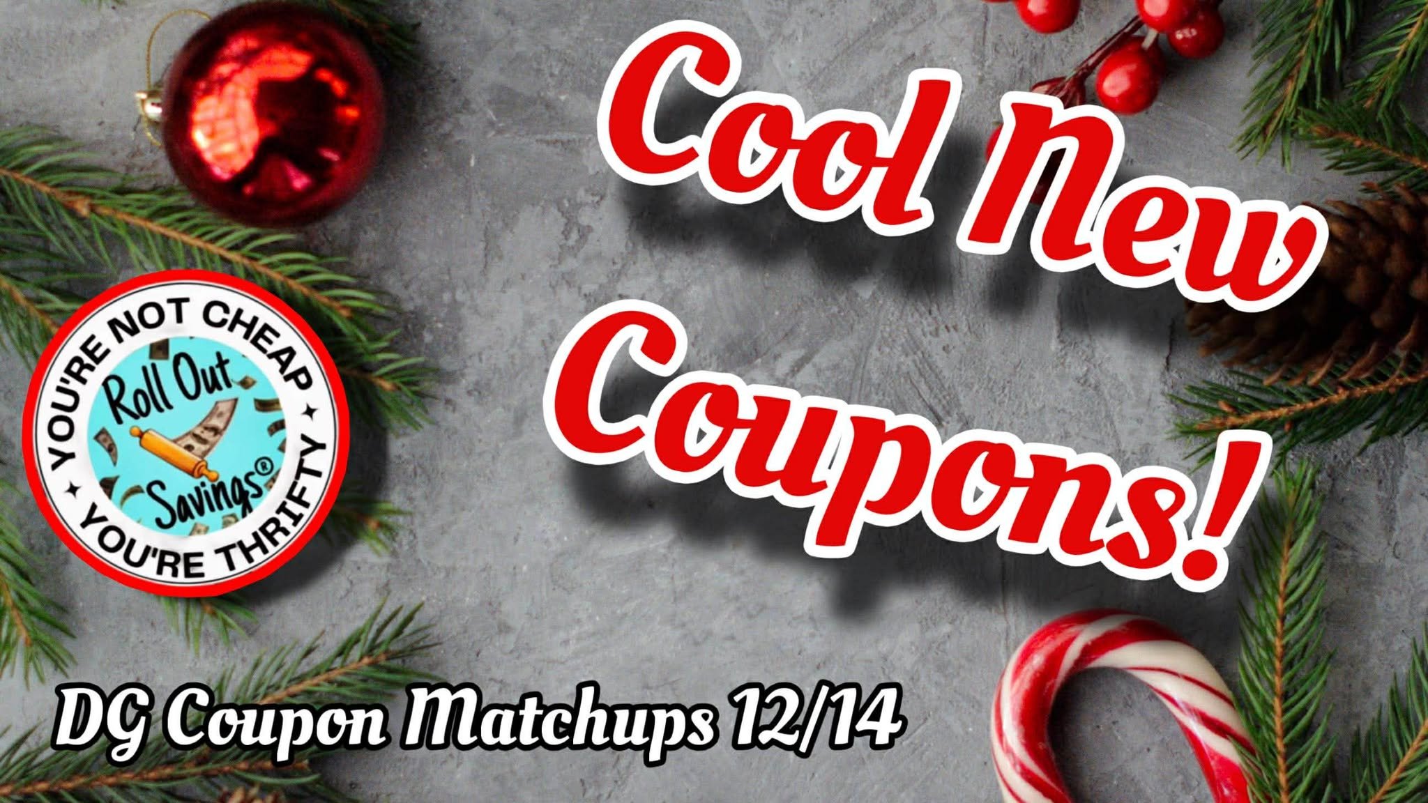 Coupon Matchups- Dollar General 12/14/25