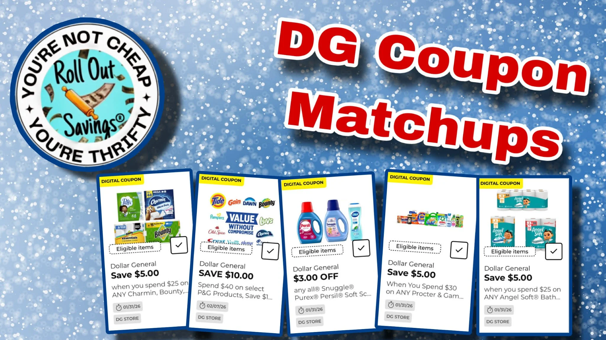 Best New Dollar General Coupons 1/25/26