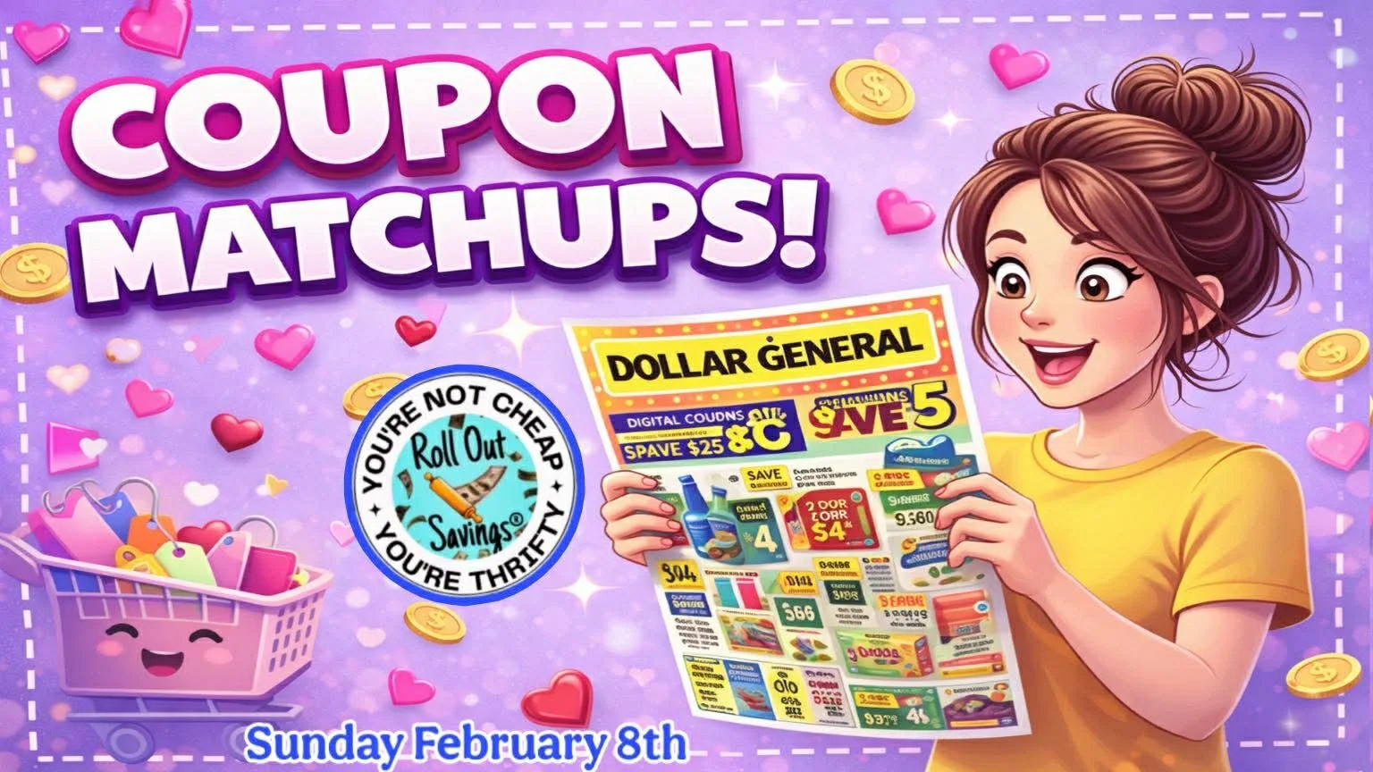 Coupon Matchups Dollar General 2/8-14/26