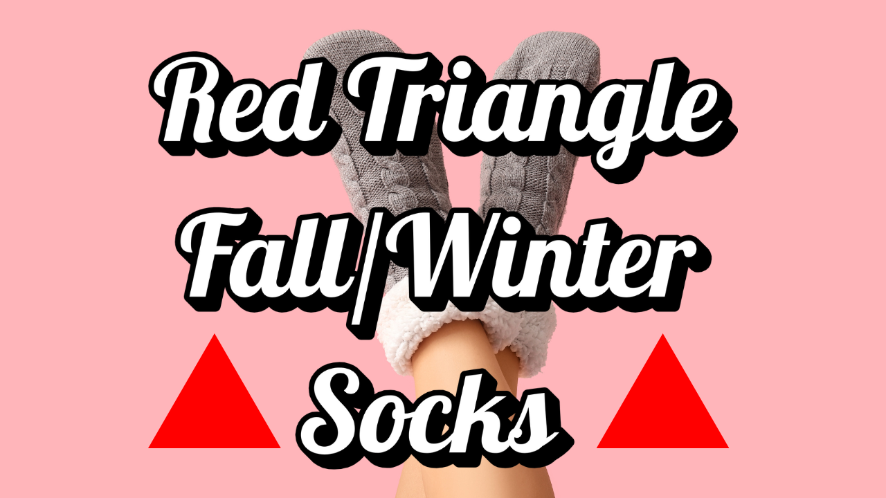 Red Triangle Fall/Winter Socks 