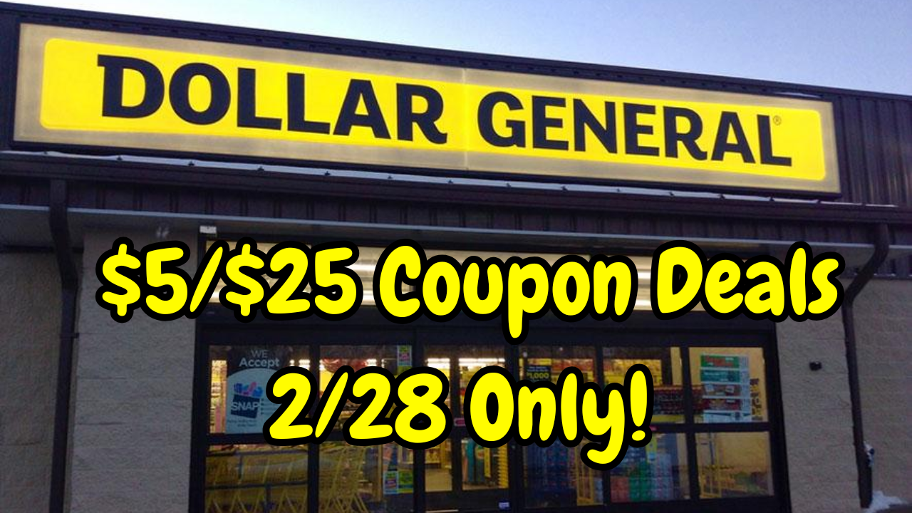 Saturday $5/$25 Deals 2/28/26