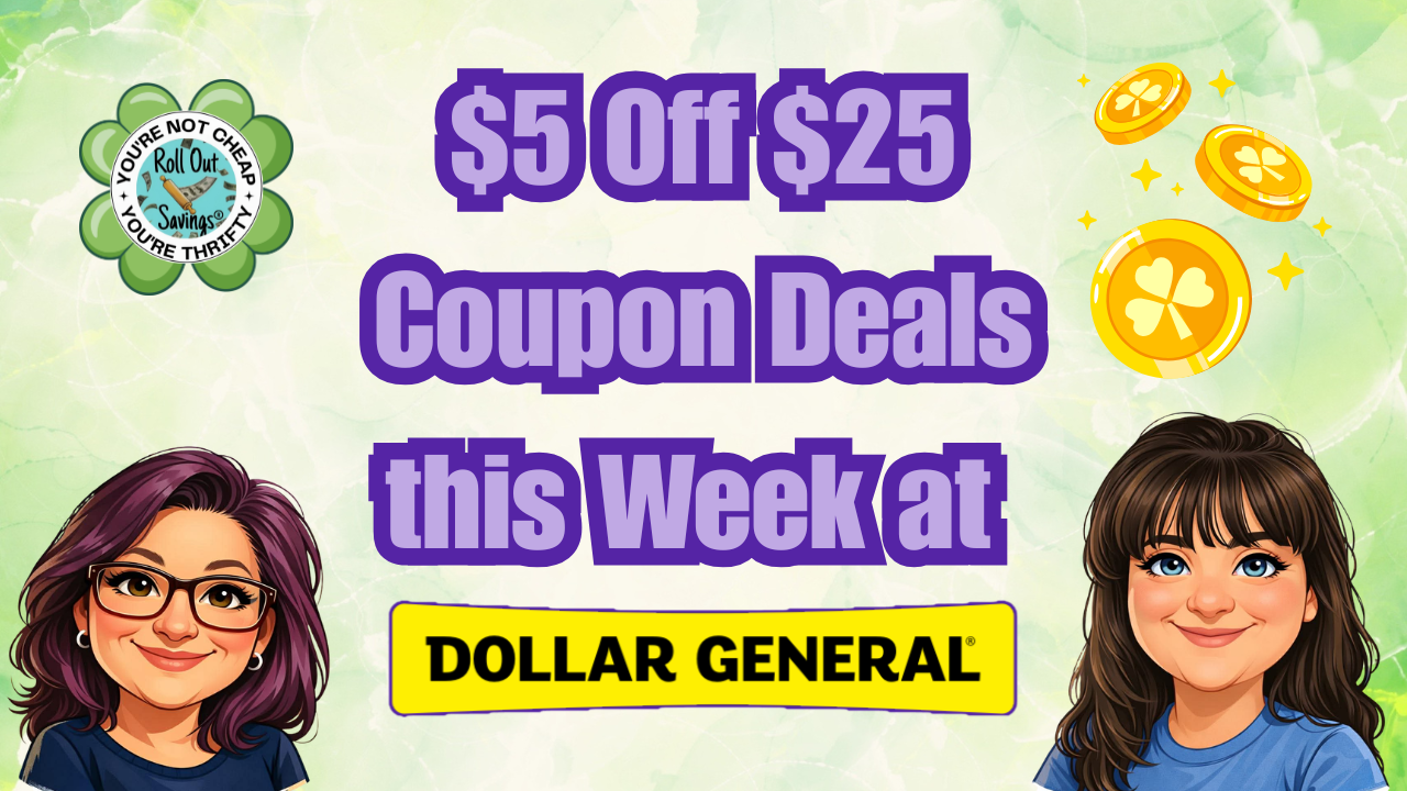 All Week-Long Coupon Deals for Dollar General 