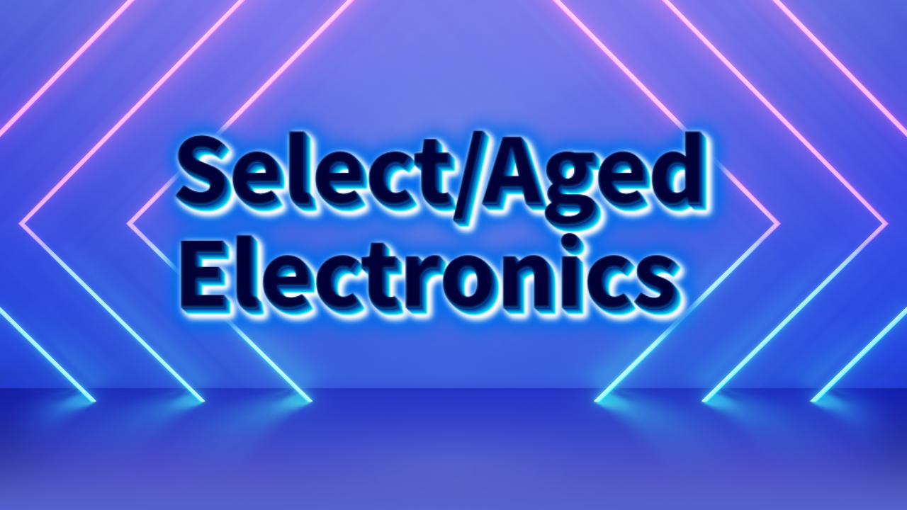 Select Aged Electronics (Yellow Diamond + More)