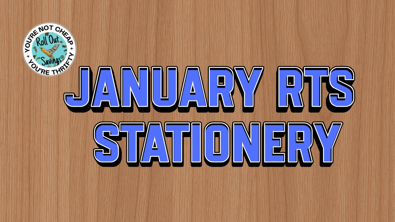 January RTS Stationery